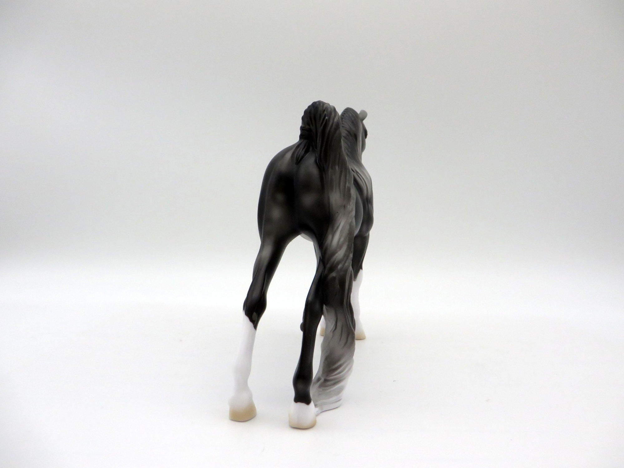 Daffeny-OOAK Dark Dapple Grey Saddlebred Pebbles 5/21/21