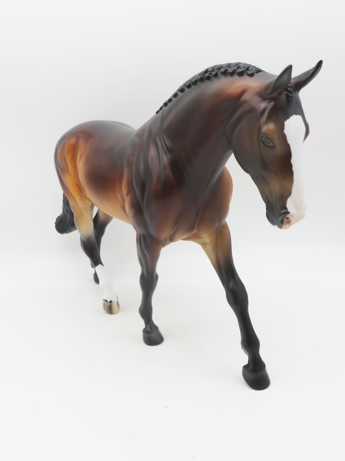 Dark Magick - OOAK - Irish Draught Seal Bay - Painted by Ellen Robbins - MM22