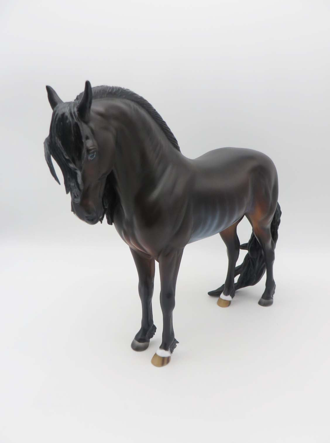 Devil In The Details OOAK Dark Bay Rabicano Andalusian By Ashley Palmer SHCF23 Best Offer