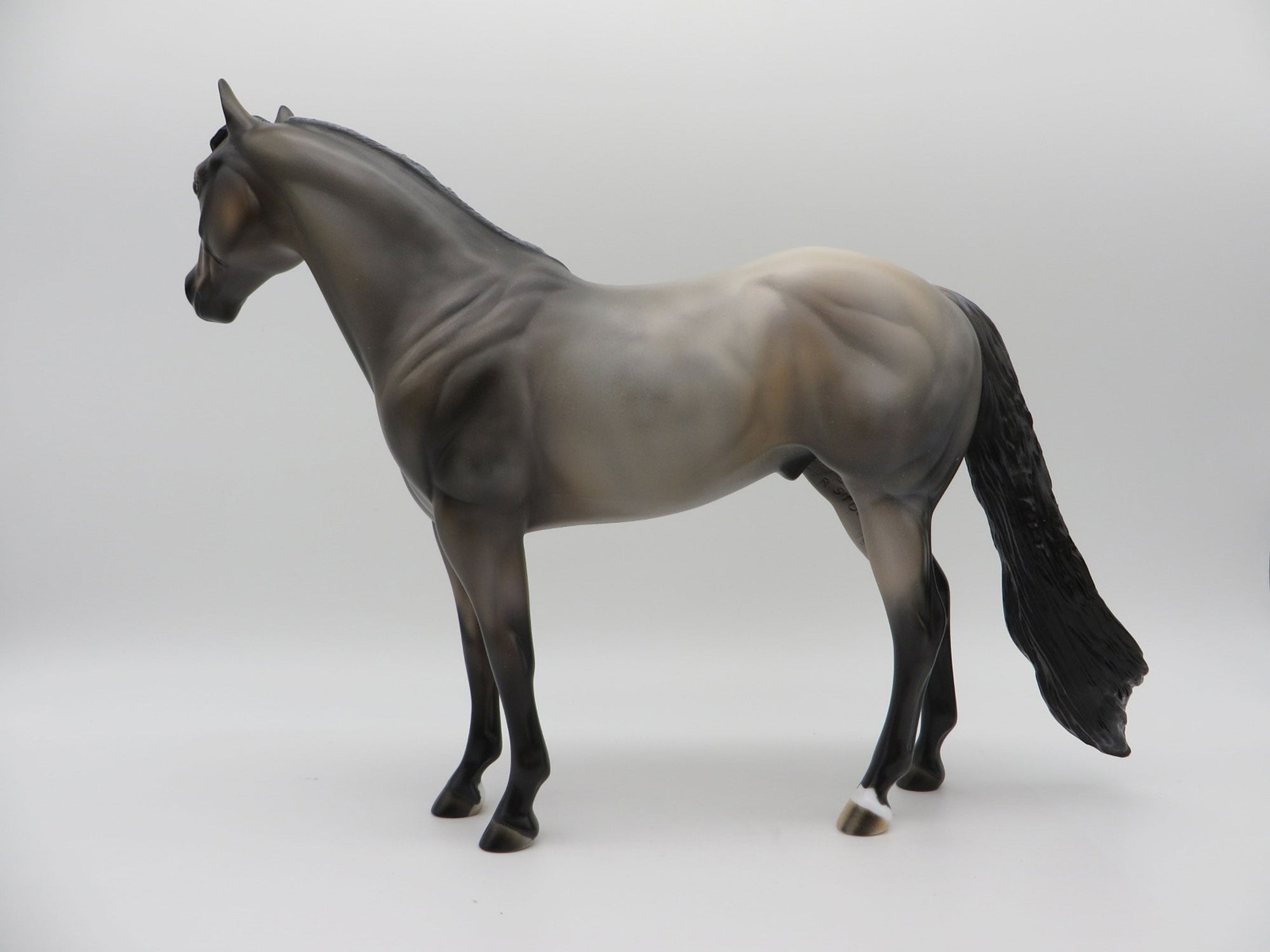 Dipali-OOAK Buckskin Roan ISH Painted By Julie Keim EQ 21