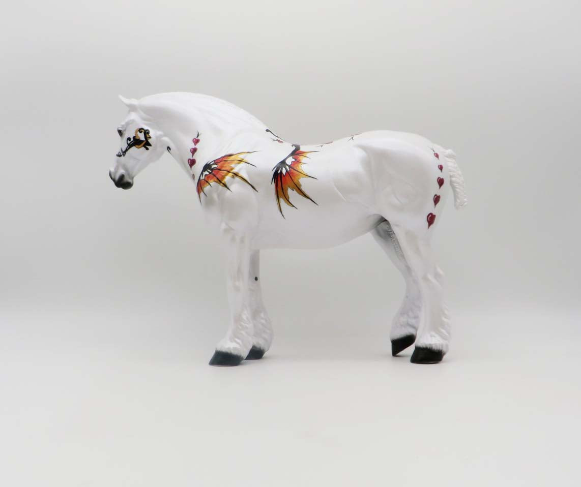 Dragon Heart- OOAK - Decorator Heavy Draft By Dawn Quick - Best Offers 2/20/23