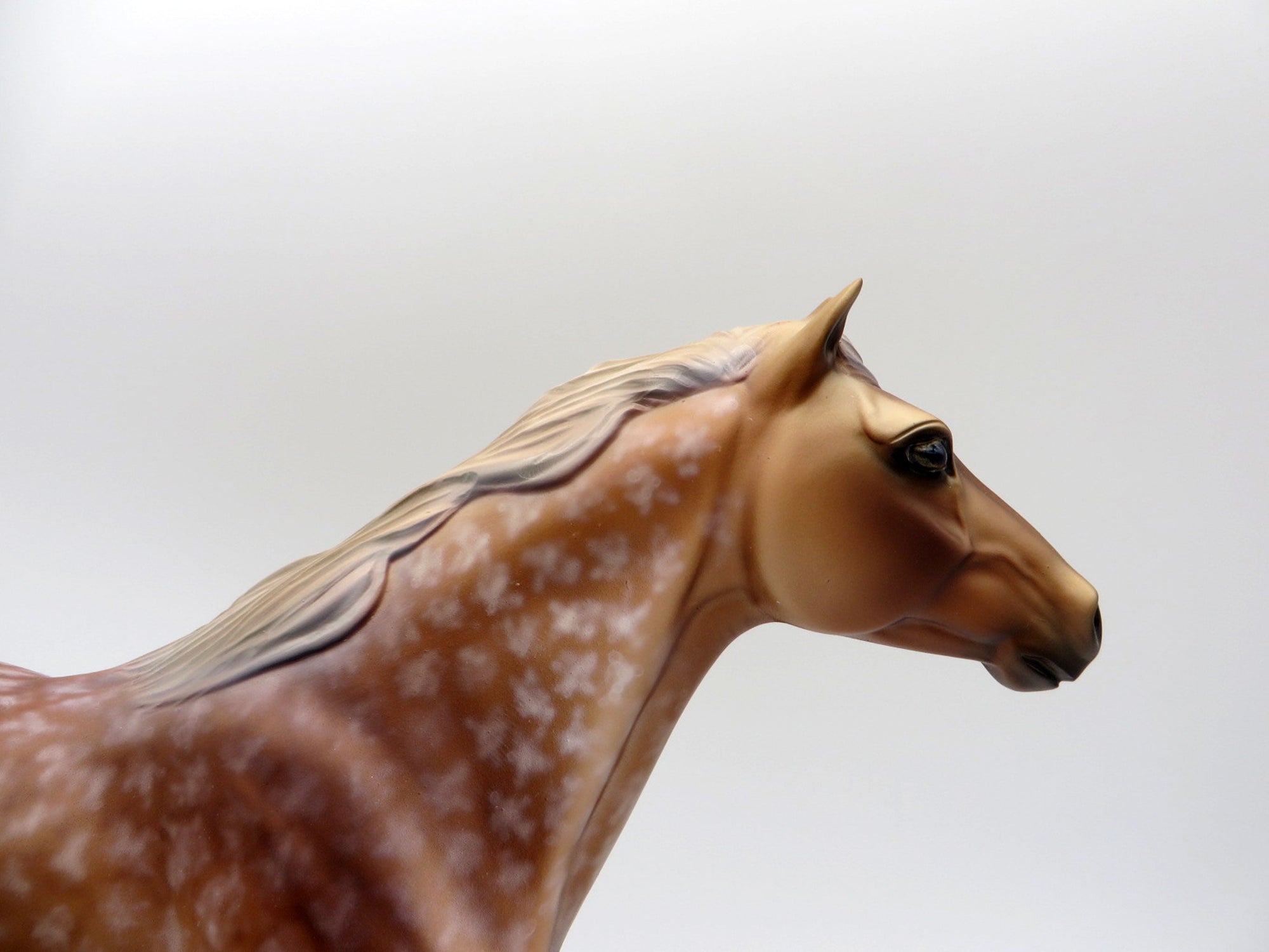Dugan-OOAK Star Dapple Chestnut Mustang Painted By Dawn Quick 5/28/21