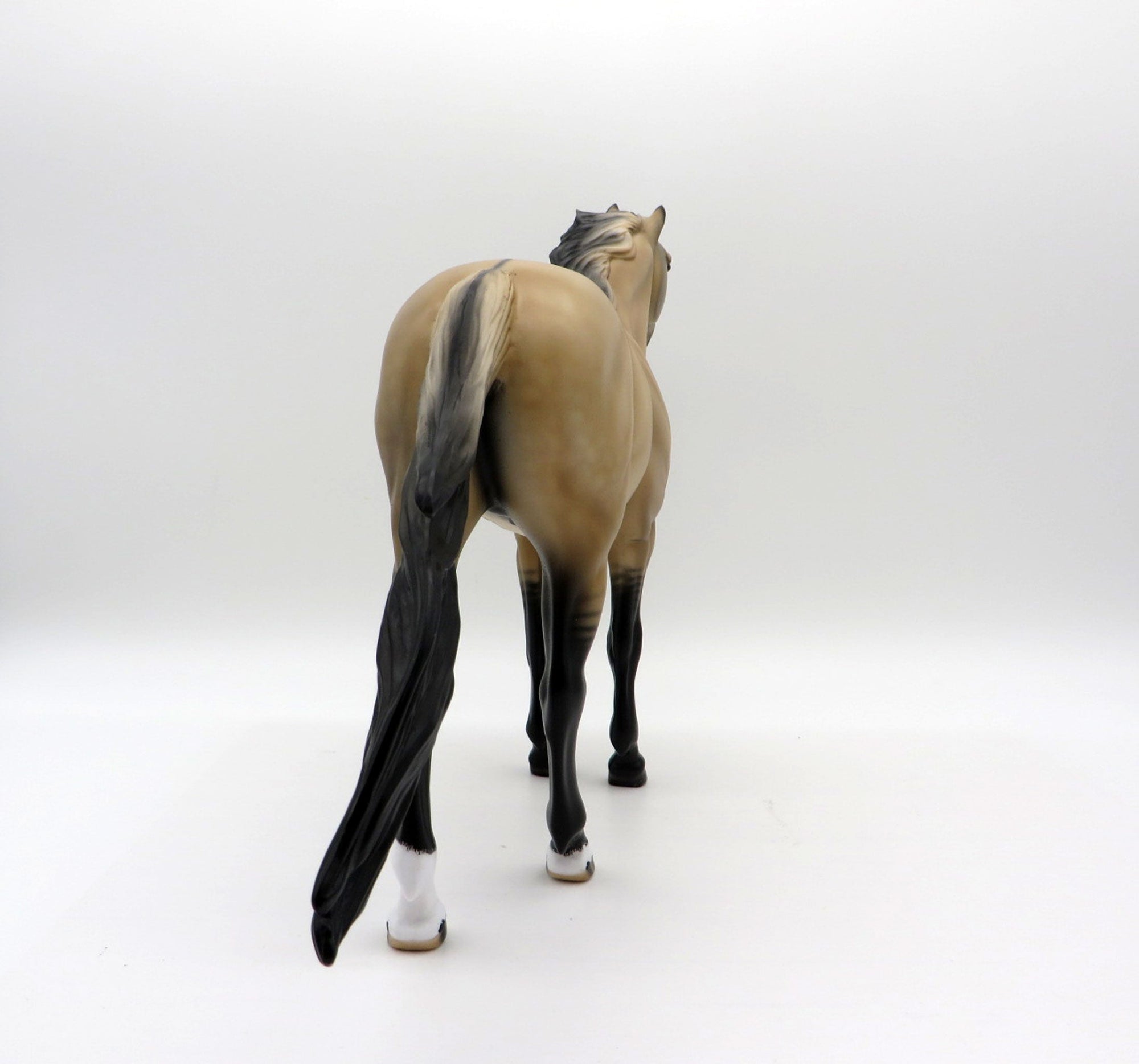 Dun Over It-OOAK Buckskin Mustang Painted by Audrey Dixon EQ 2021