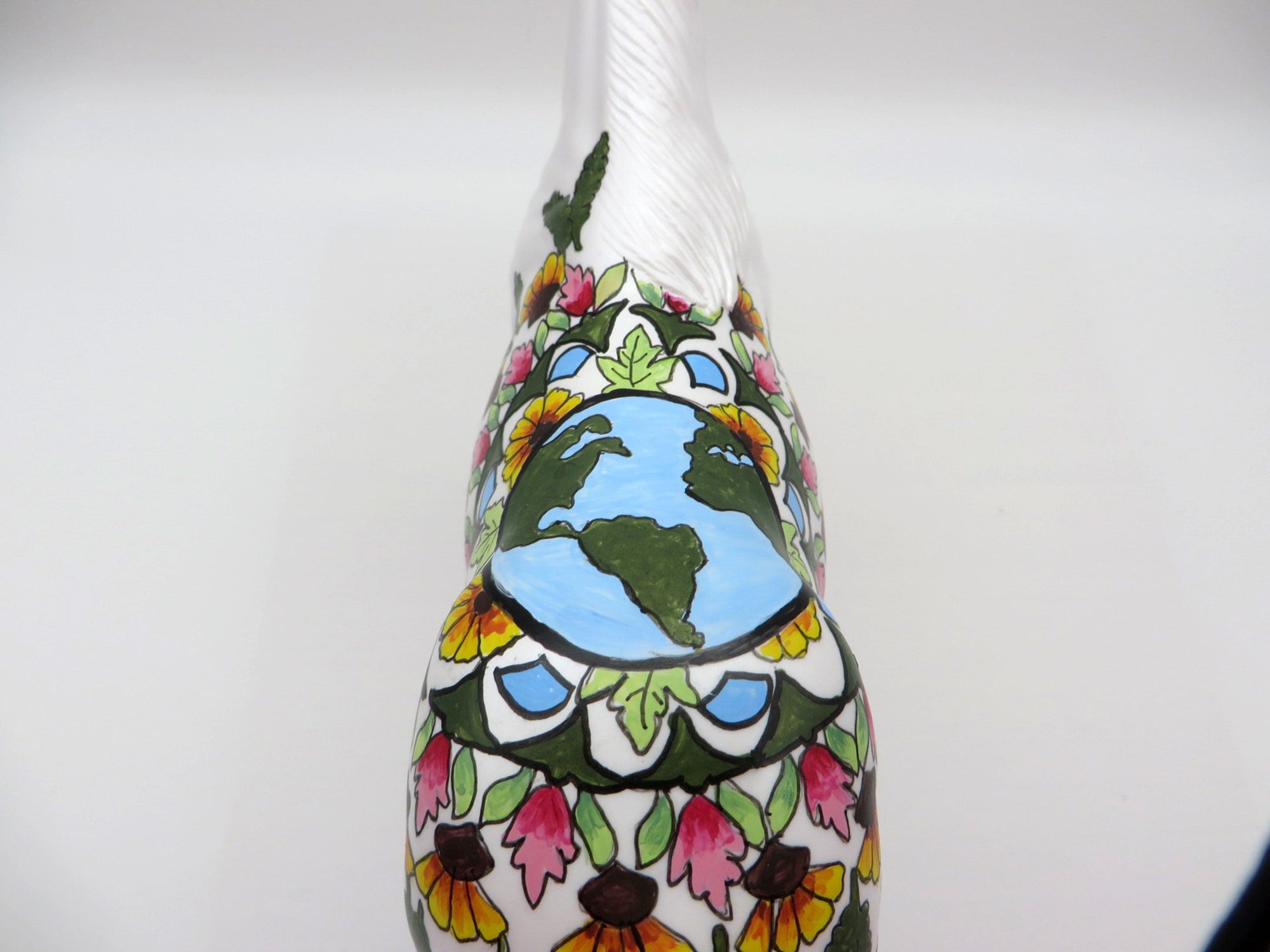 Earth-OOAK Deco ISH Painted By Dawn Quick 6/25/21