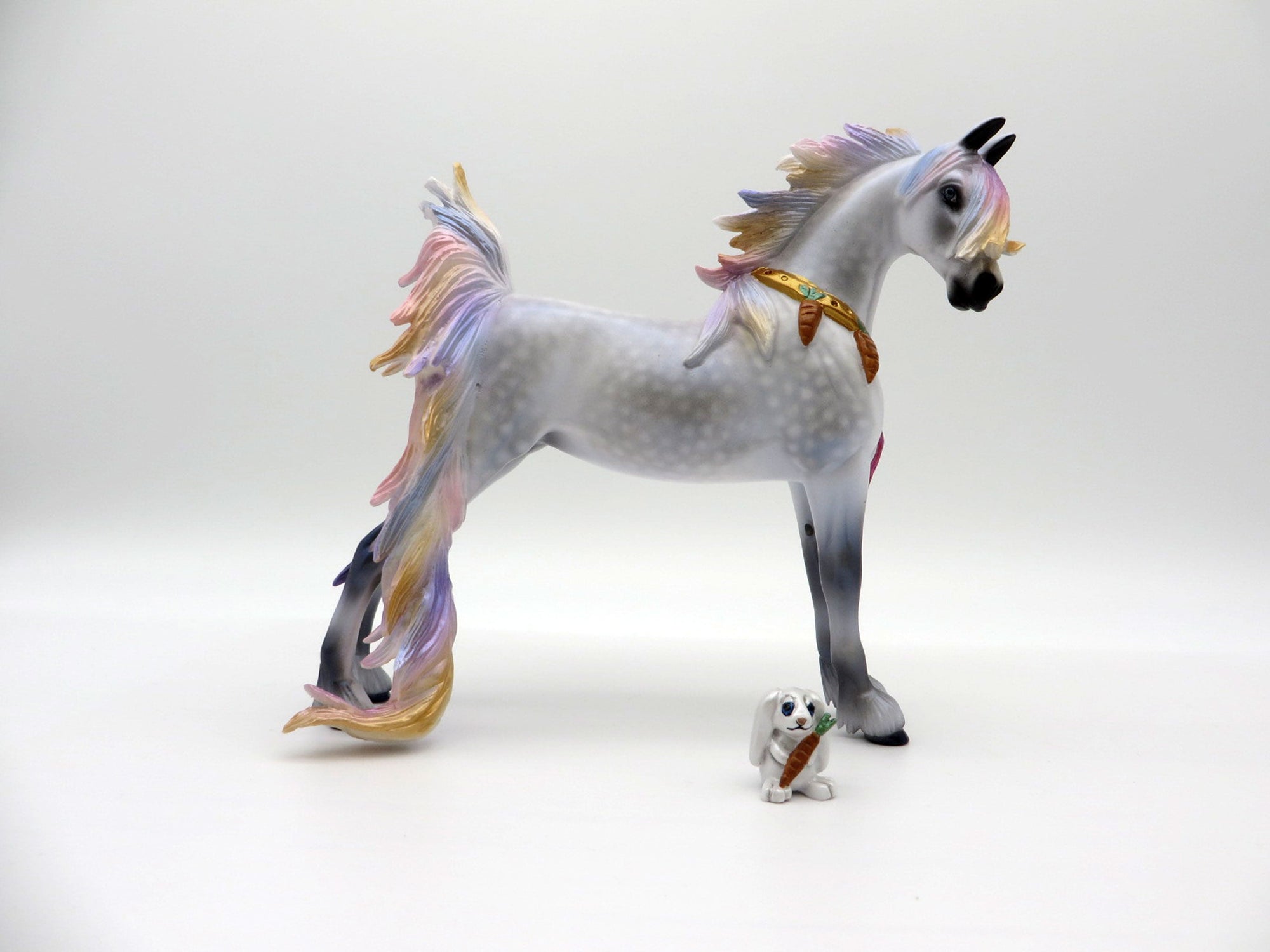 Easter Suprise-OOAK Pebbles Saddlebred with Egg