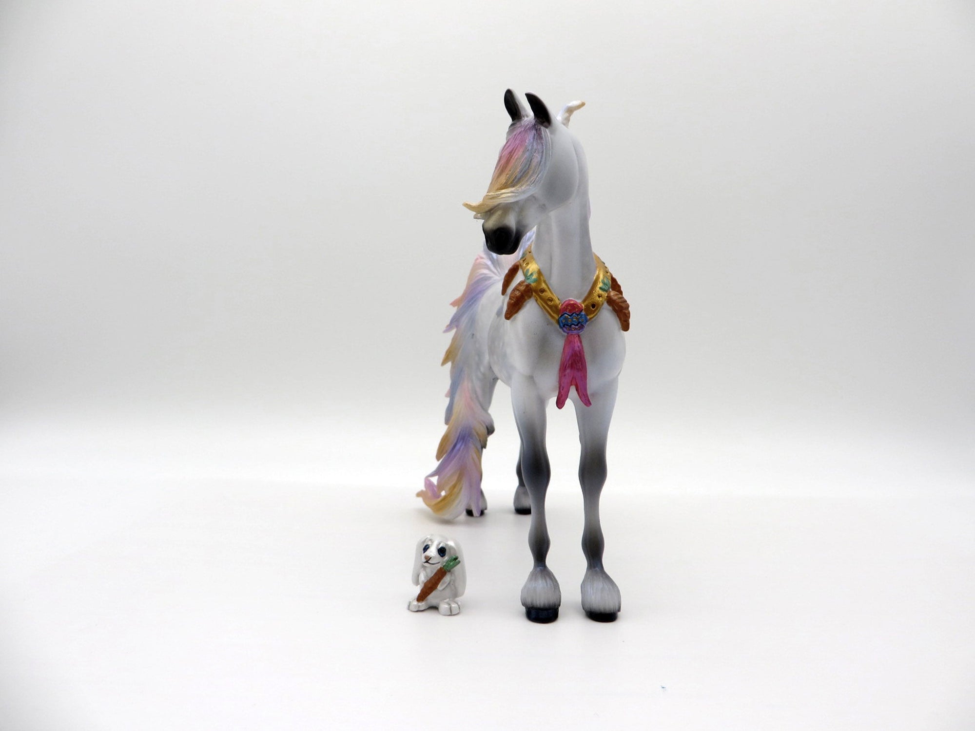 Easter Suprise-OOAK Pebbles Saddlebred with Egg