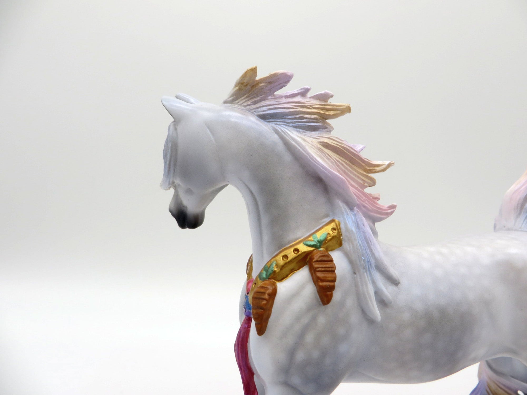 Easter Suprise-OOAK Pebbles Saddlebred with Egg
