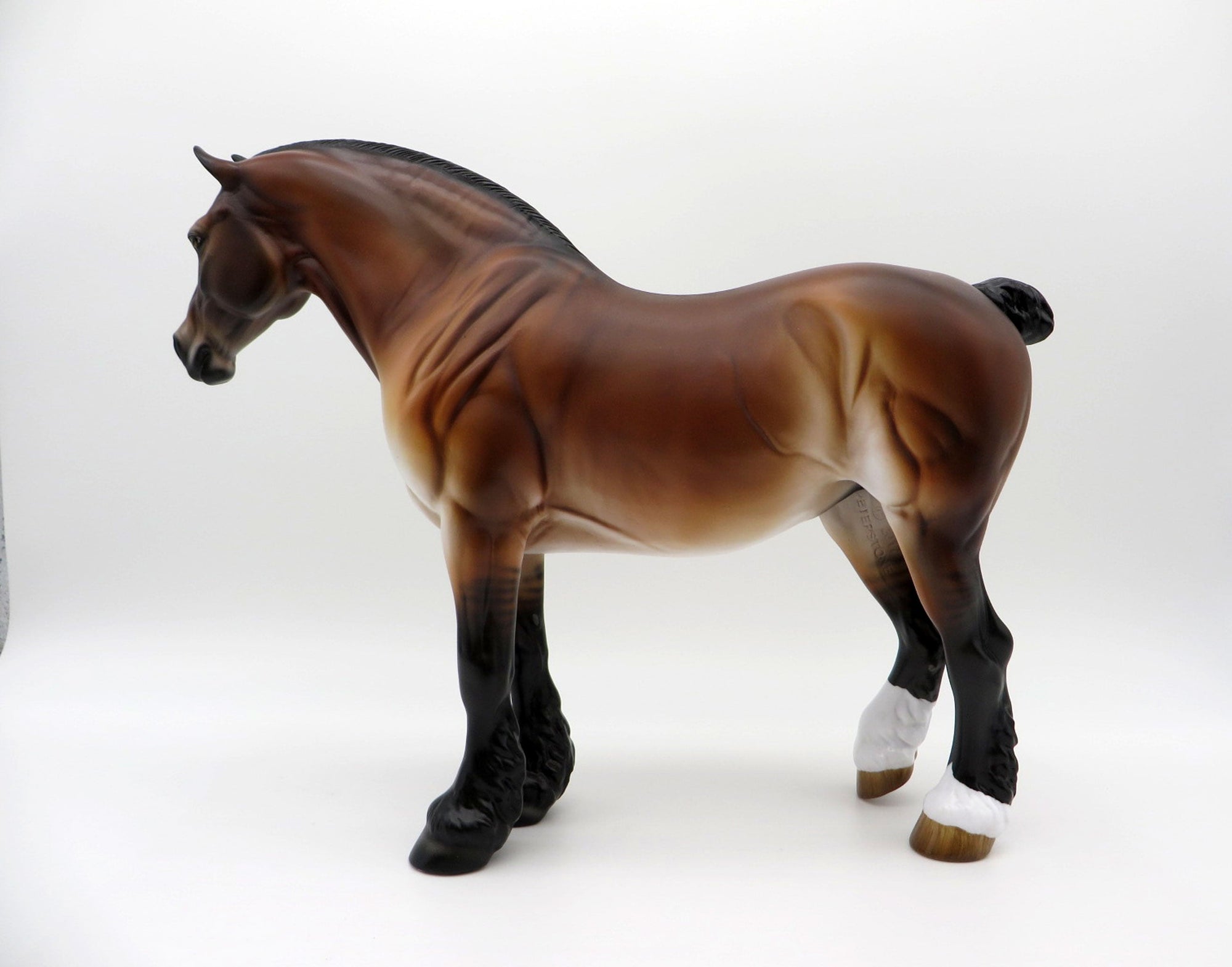 EBREL-OOAK Primitive Bay Heavy Draft Mare SHCF 2021