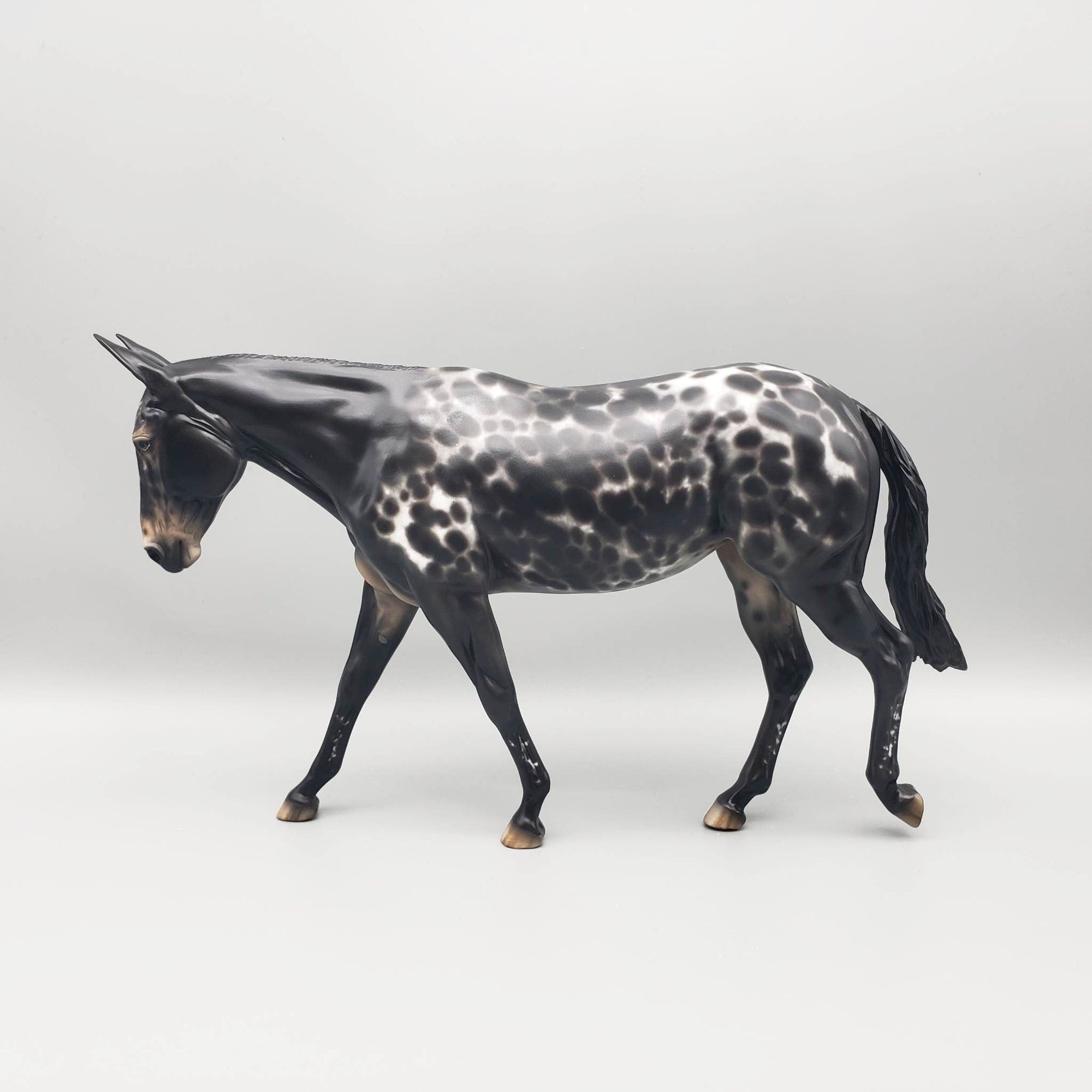 Eileen - OOAK Black Appaloosa Mule By Sheryl Leisure Best Offer 6/5/23