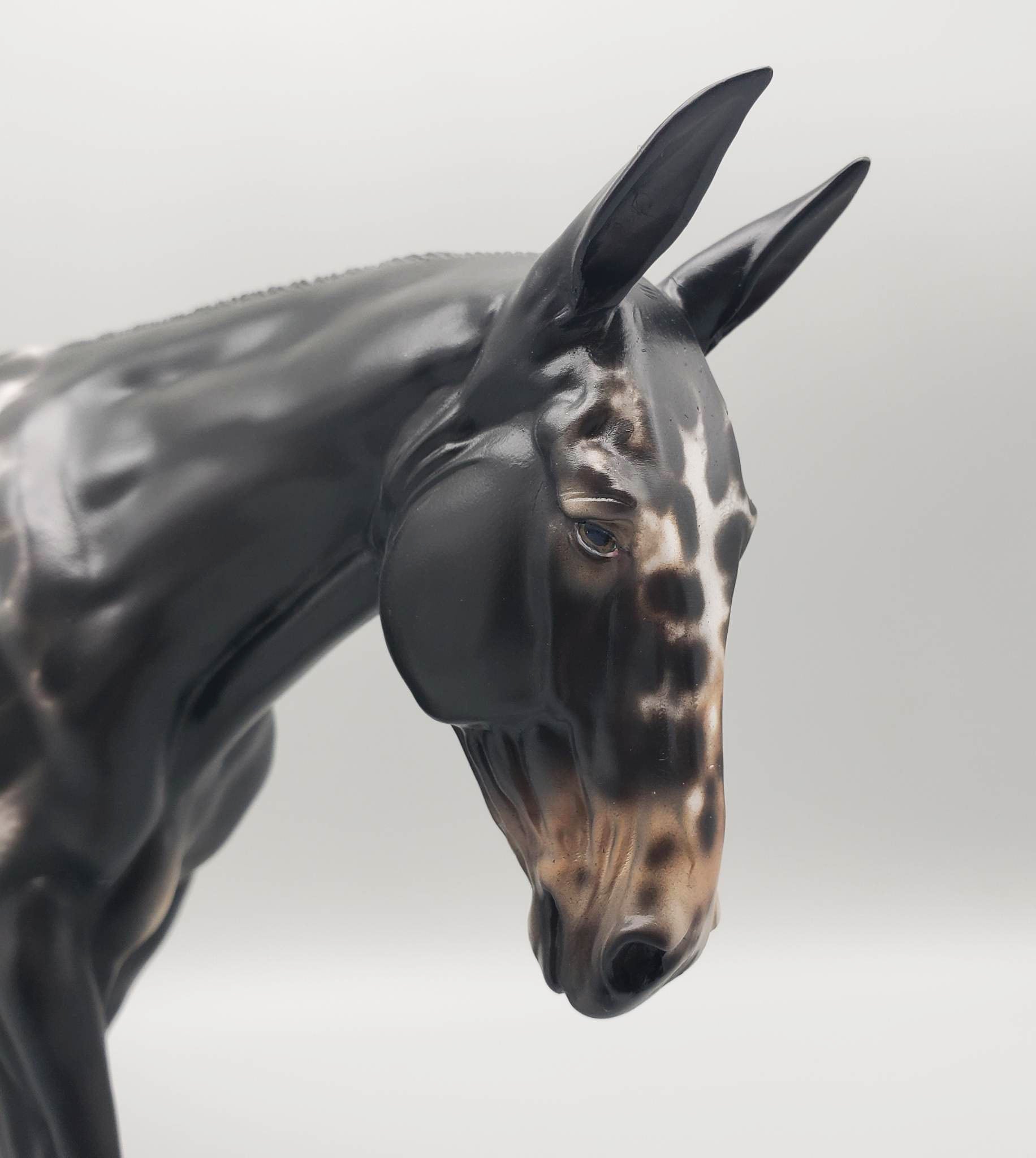 Eileen - OOAK Black Appaloosa Mule By Sheryl Leisure Best Offer 6/5/23