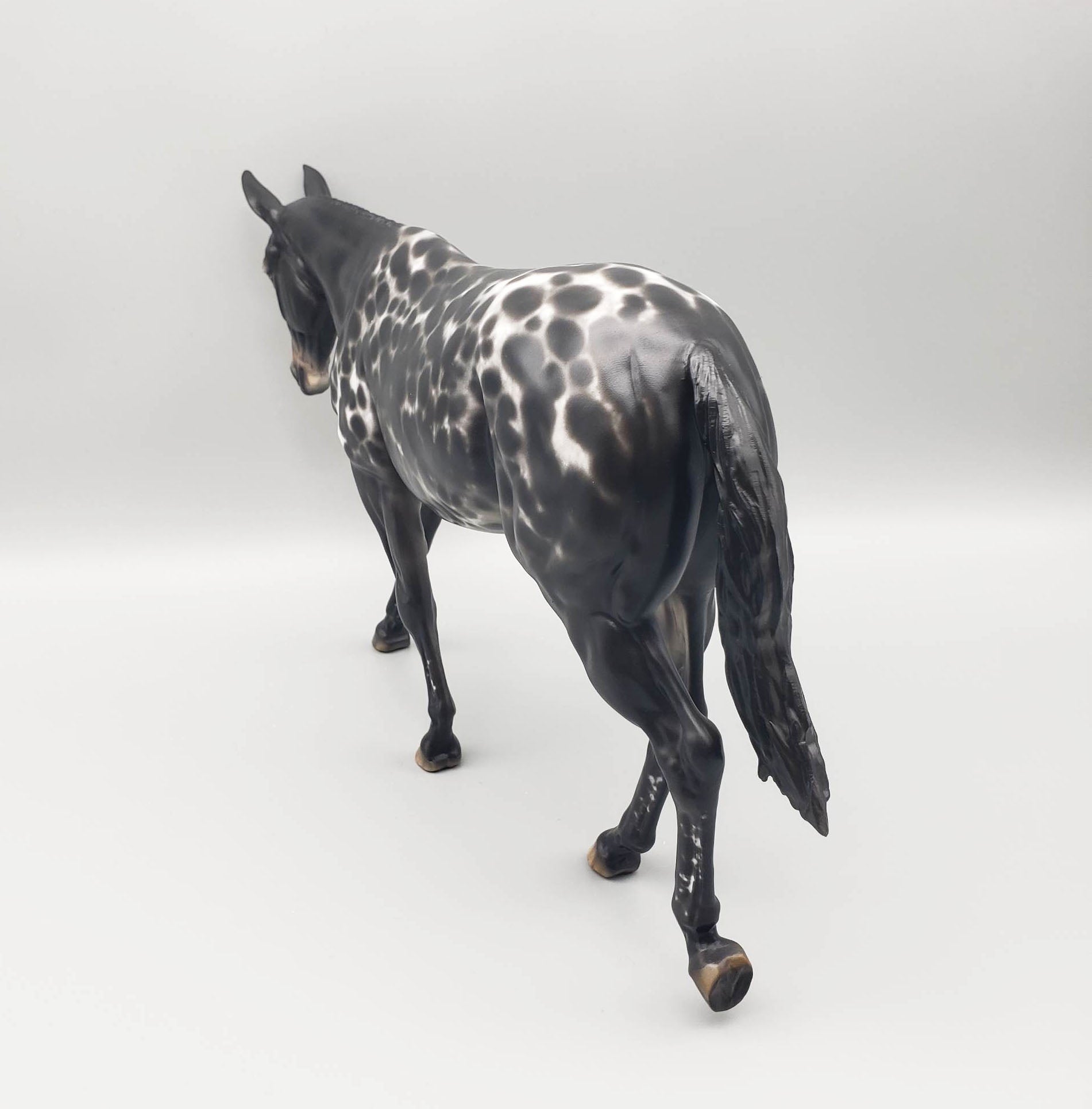 Eileen - OOAK Black Appaloosa Mule By Sheryl Leisure Best Offer 6/5/23