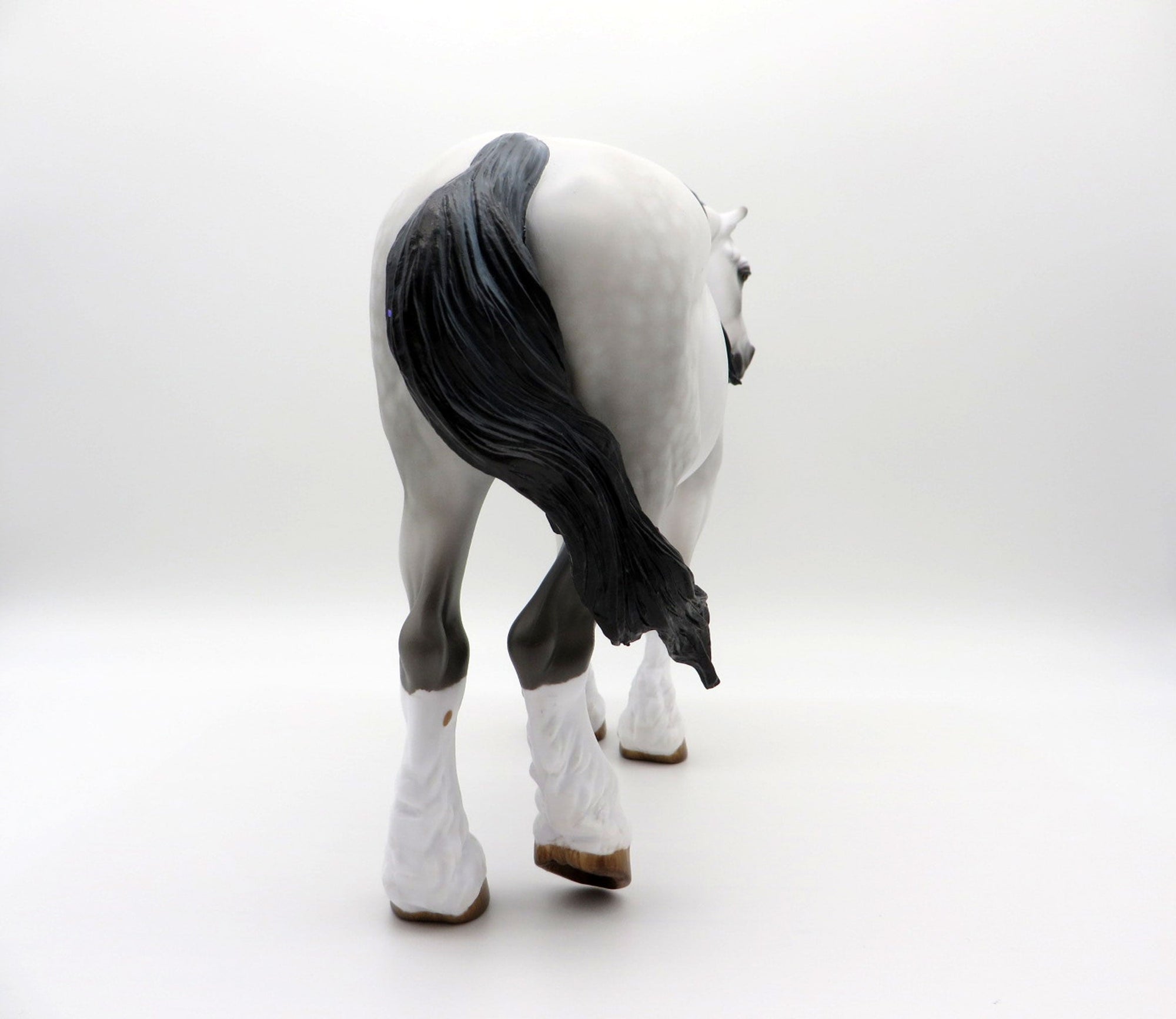 Eira-OOAK Light Star Dapple Grey Heavy Draft Mare SHCF 2021