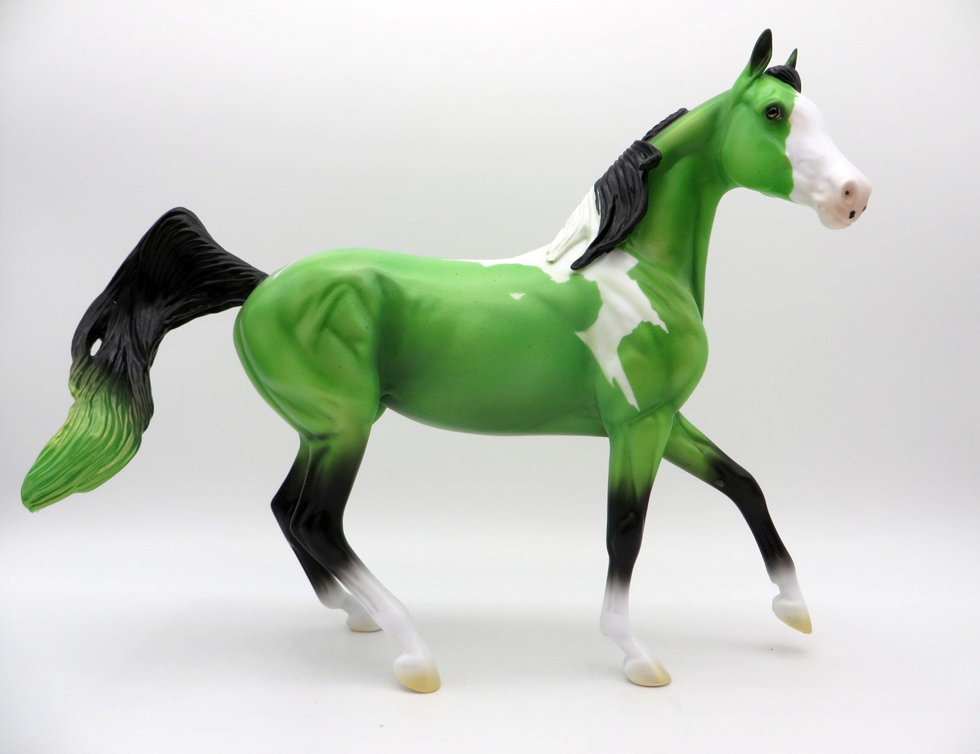 El Greco-OOAK Deco Paint Arabian Mare Painted By Ellen Robbins EQ 2021