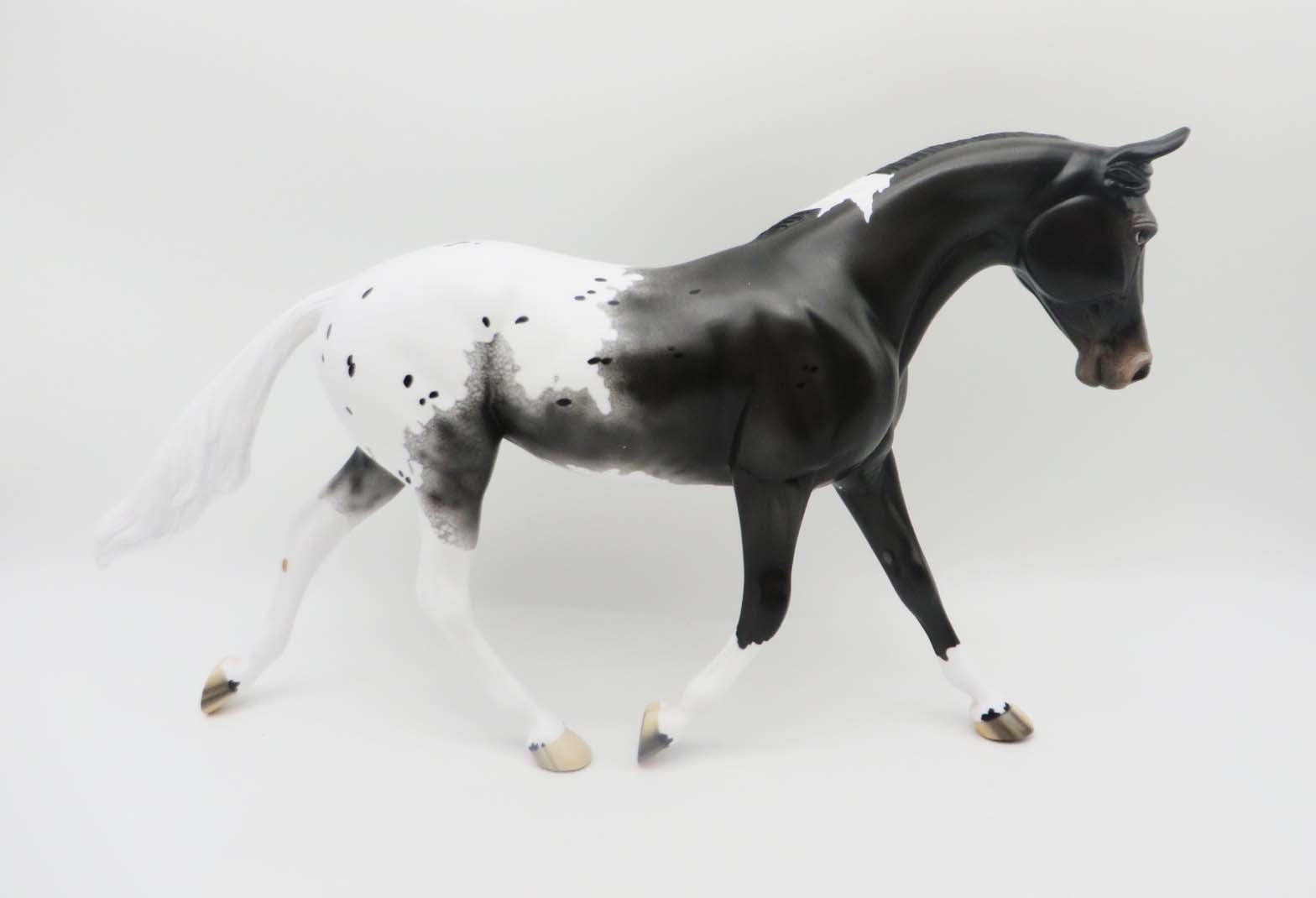 Enemies By Monday - OOAK - Black Pintaloosa Palouse By Ellen Robbins - SHCF23