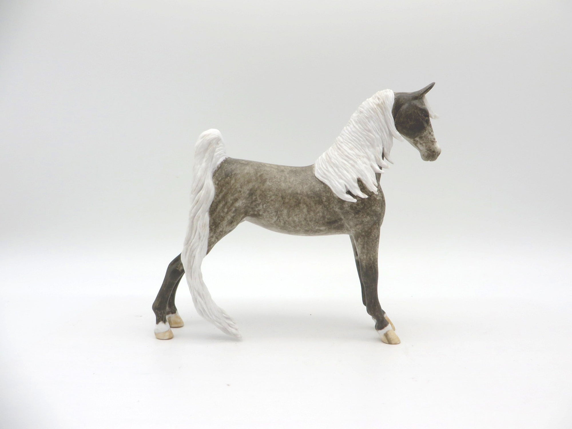 Entourage-OOAK Roan Saddlebred Pebbles Painted By Andrea EQ 21