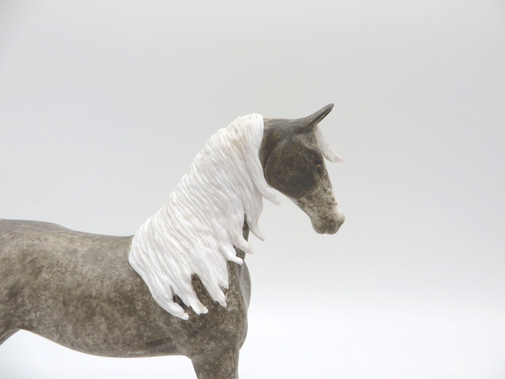 Entourage-OOAK Roan Saddlebred Pebbles Painted By Andrea EQ 21