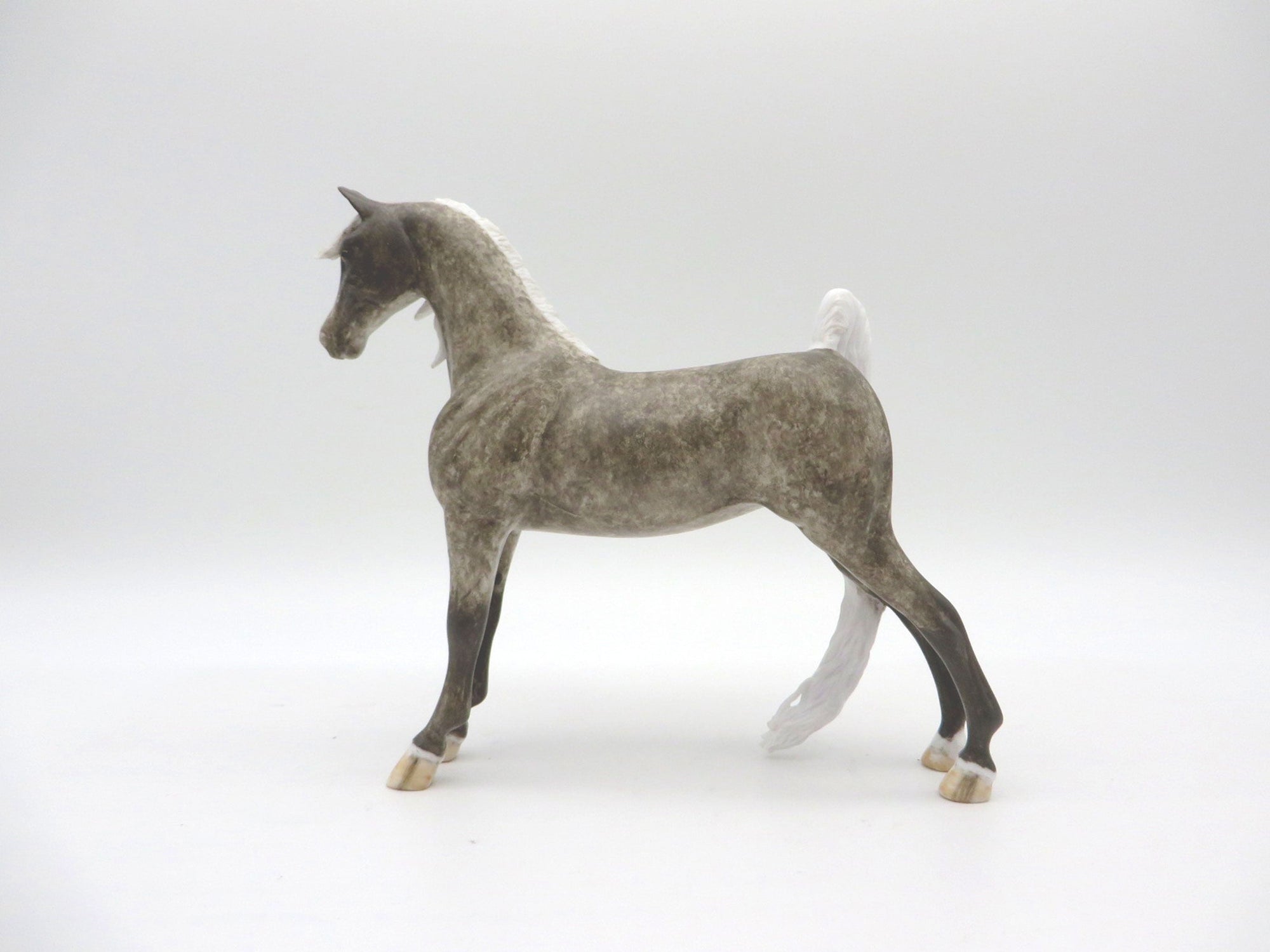 Entourage-OOAK Roan Saddlebred Pebbles Painted By Andrea EQ 21