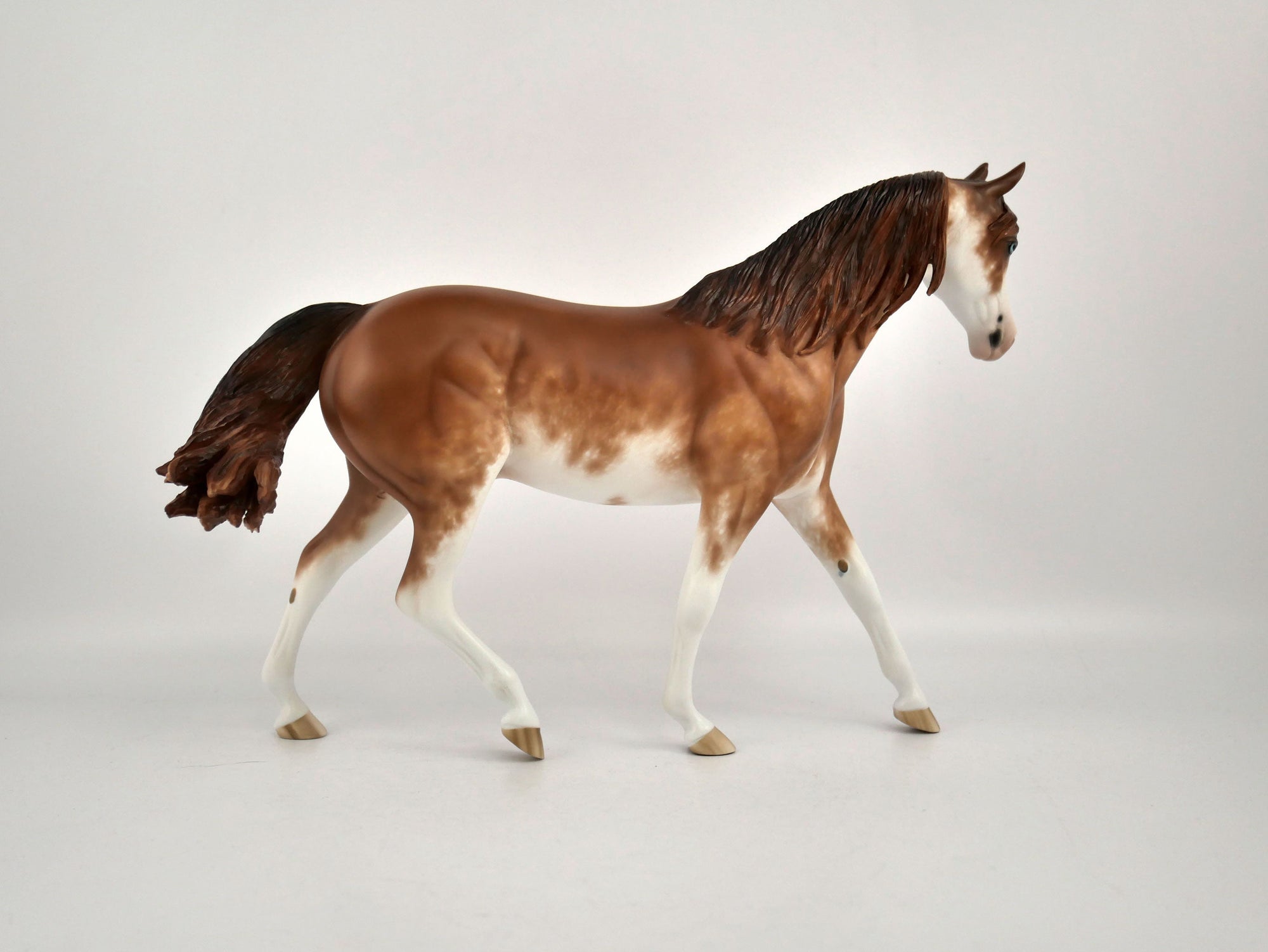 EVERETT -OOAK CHESTNUT SABINO PONY MODEL HORSE BY SHERYL LEISURE 11/24/20