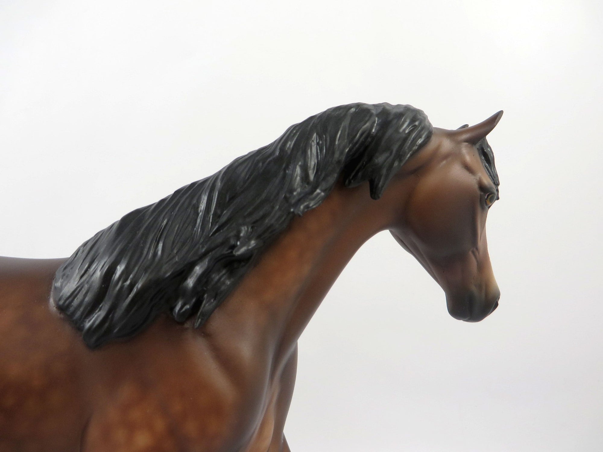 Everseer-OOAK Dapple Bay Pony Painted by Sheryl Leisure 2/18/21