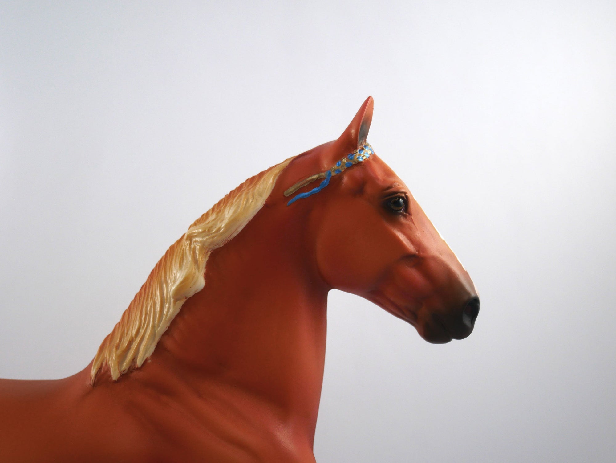 Fair Catch-OOAK Chestnut Trotting Draft SB21