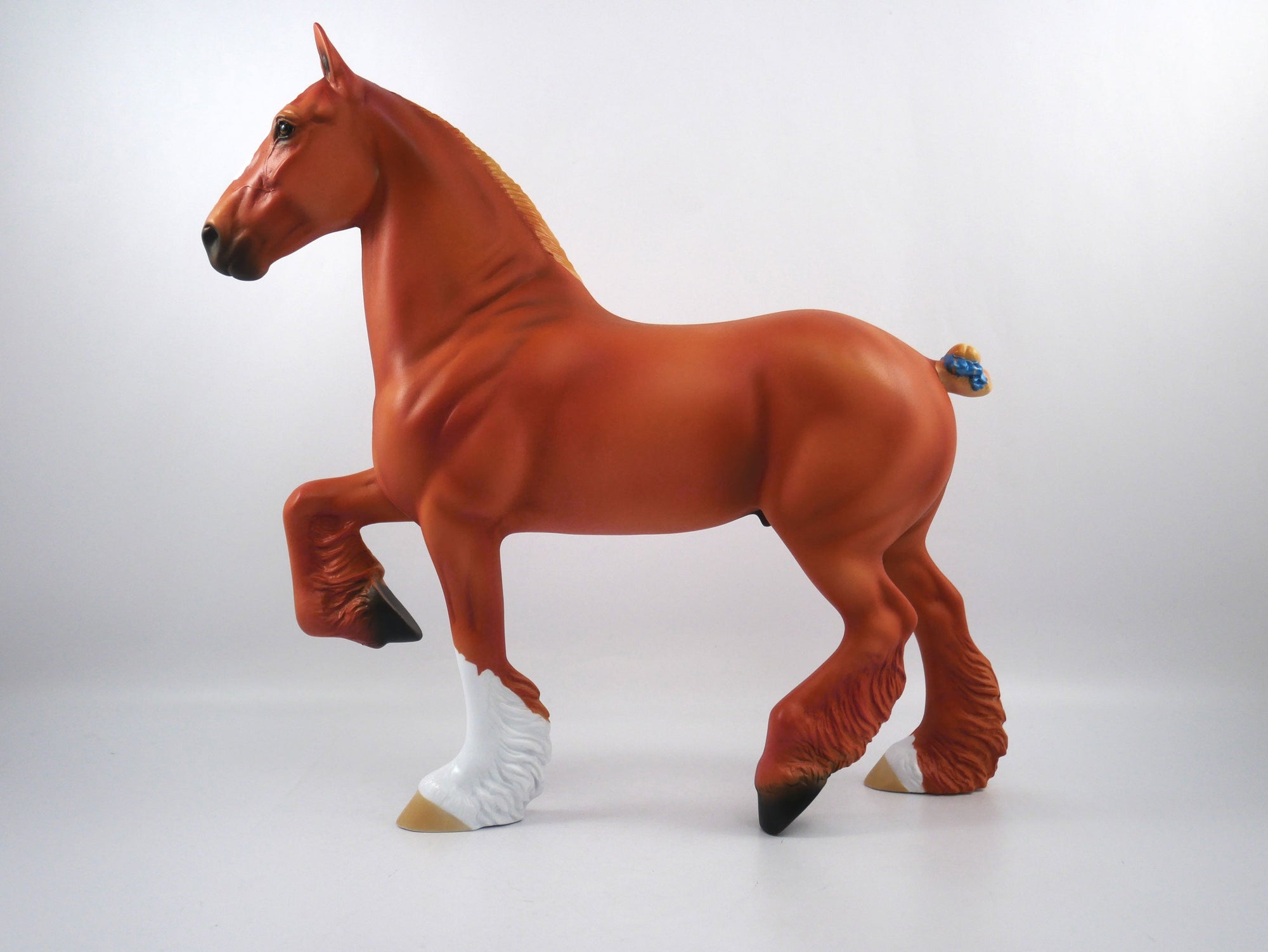 Fair Catch-OOAK Chestnut Trotting Draft SB21