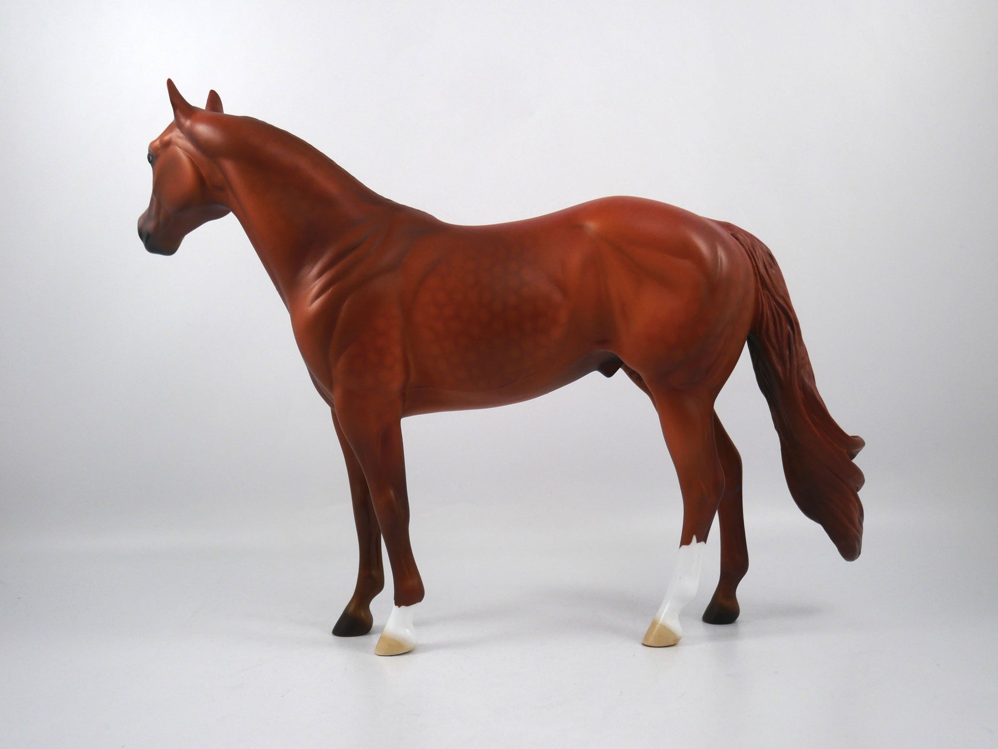 Falcon-OOAK Dapple Chestnut ISH By Dawn Quick SB21