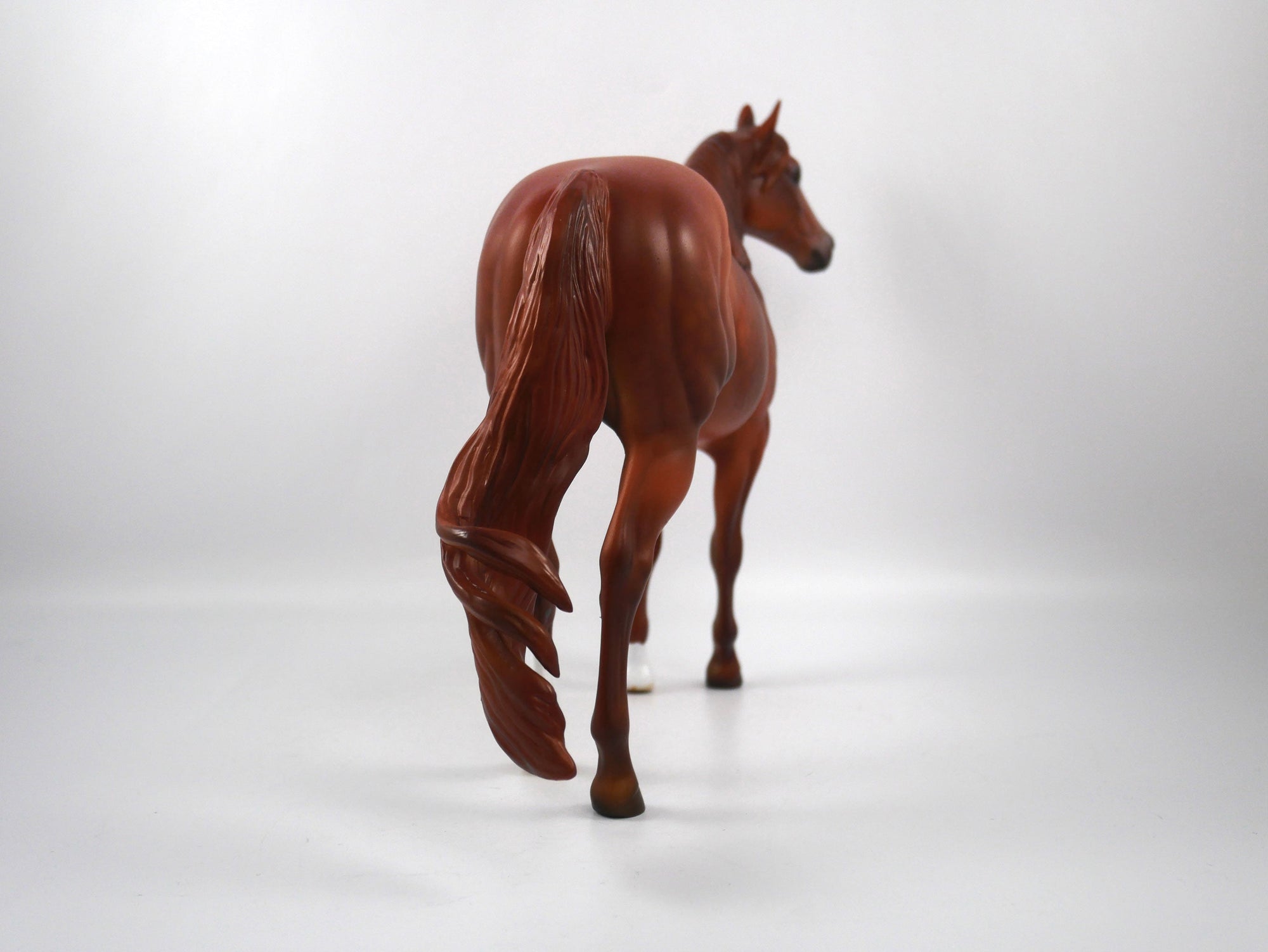 Falcon-OOAK Dapple Chestnut ISH By Dawn Quick SB21