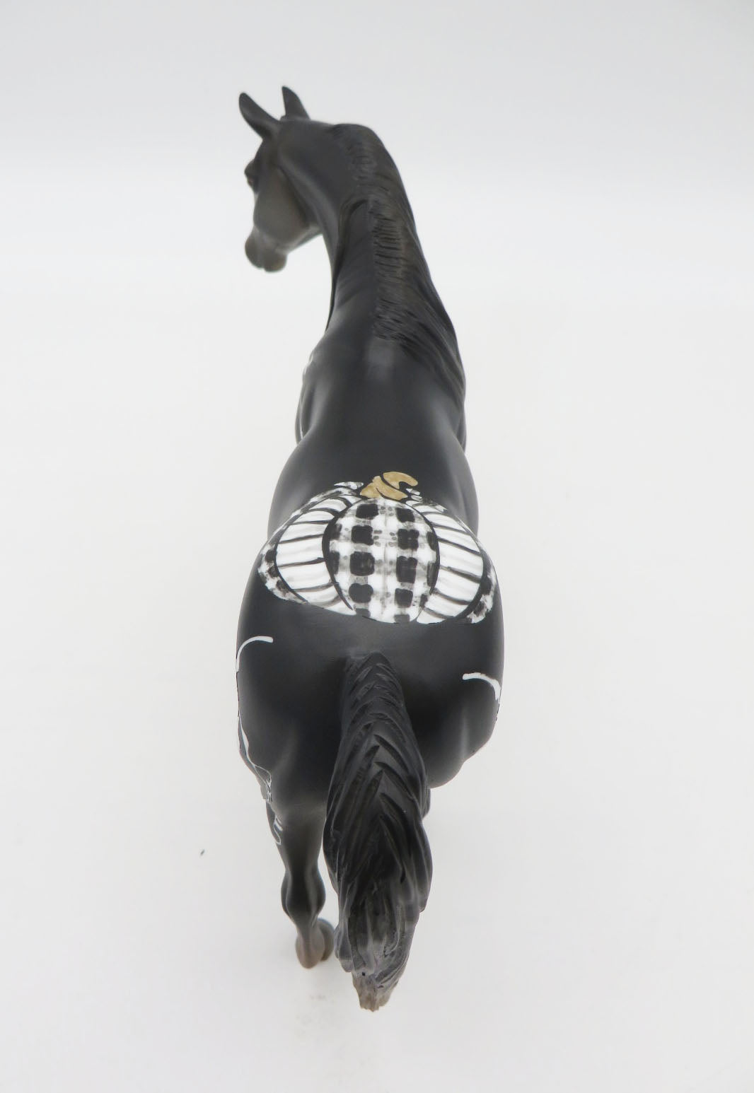 Fall Flannels - OOAK - Pebble Arabian Fall/Halloween Decorator by Jess Hamill - MM22