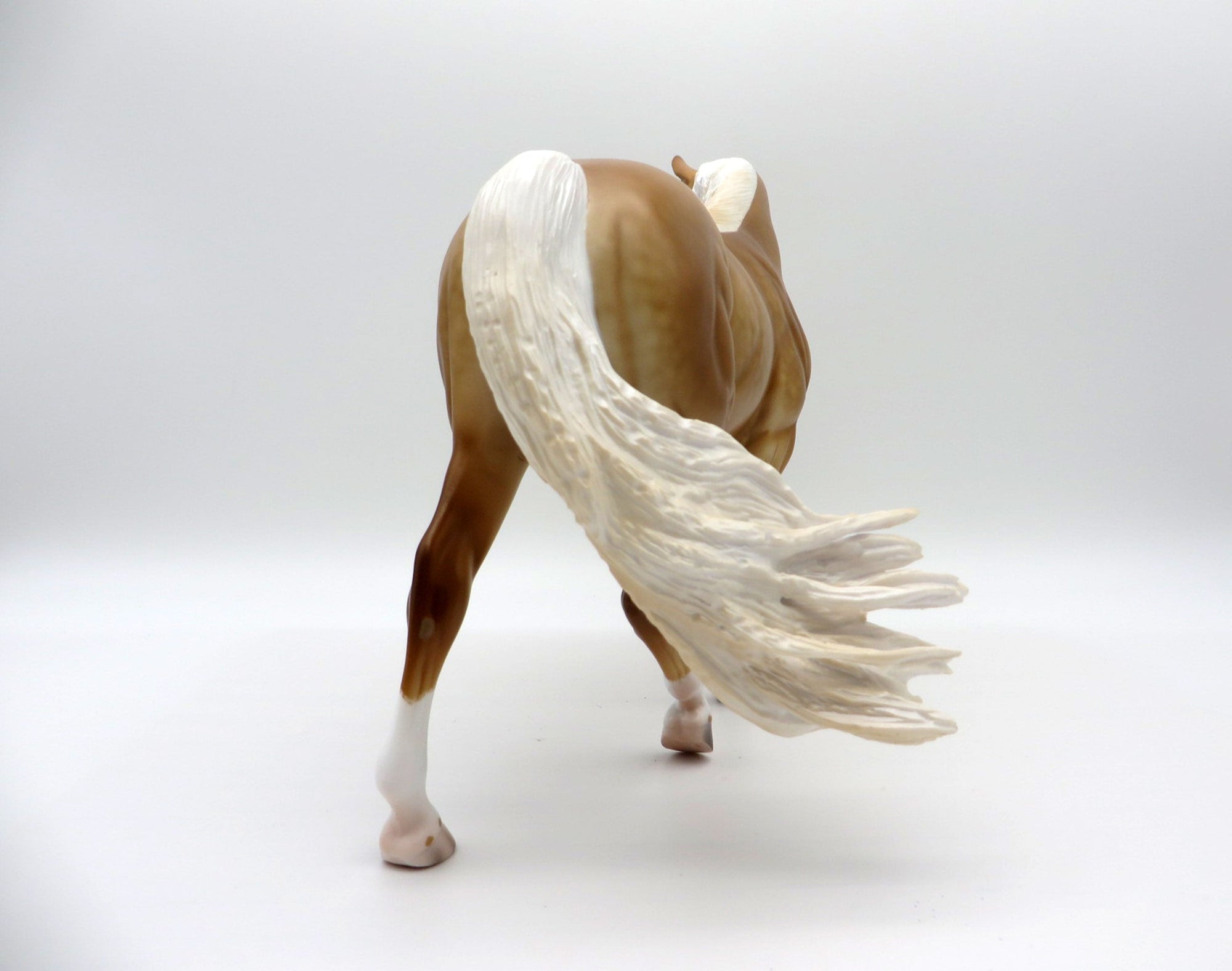 Farnham-OOAK Dapple Palomino Pony Painted By Caroline Boydston 7/12/21