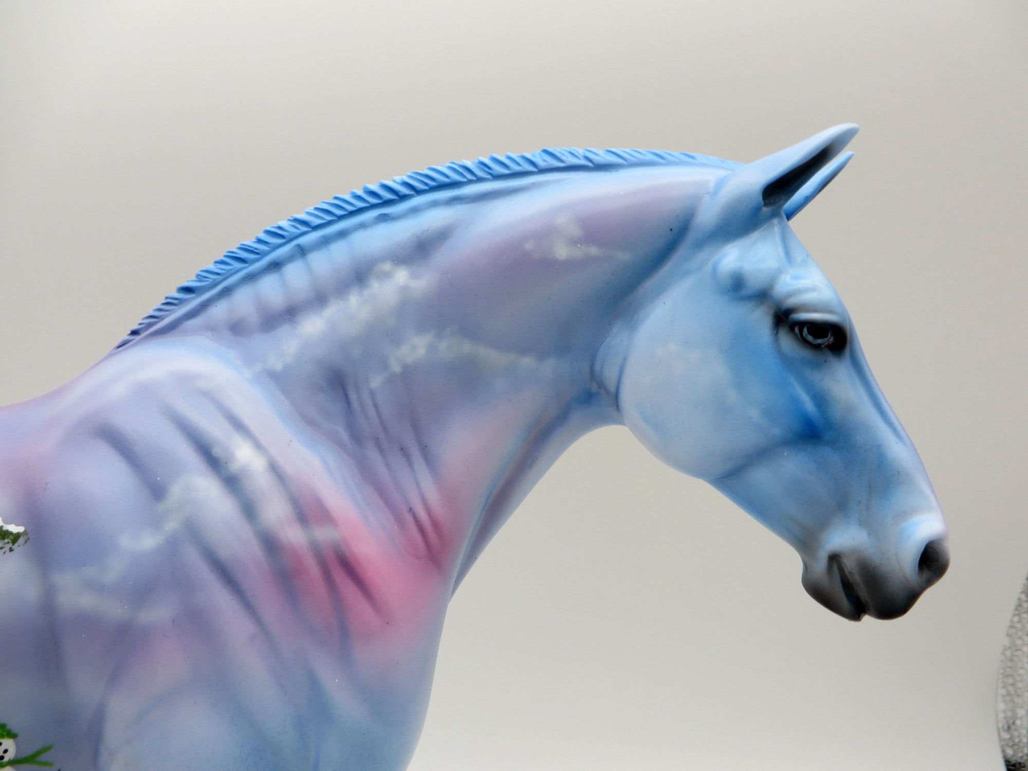 Festive-OOAK Deco Holiday Heavy Draft Painted by Dawn Quick 11/29/21