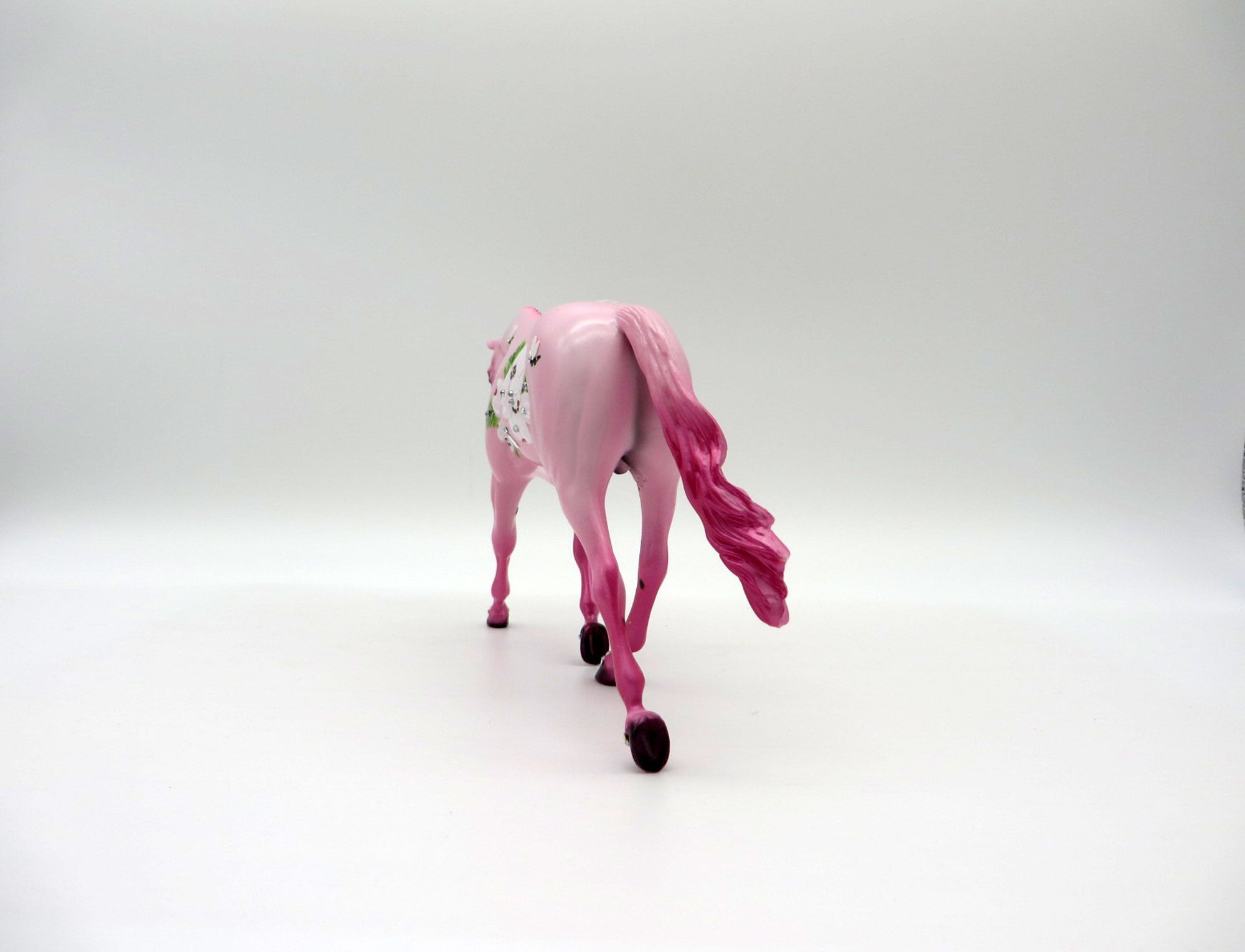 Bees and Blossoms-OOAK Decorative Deco Warmblood Pebbles SHCF 2021