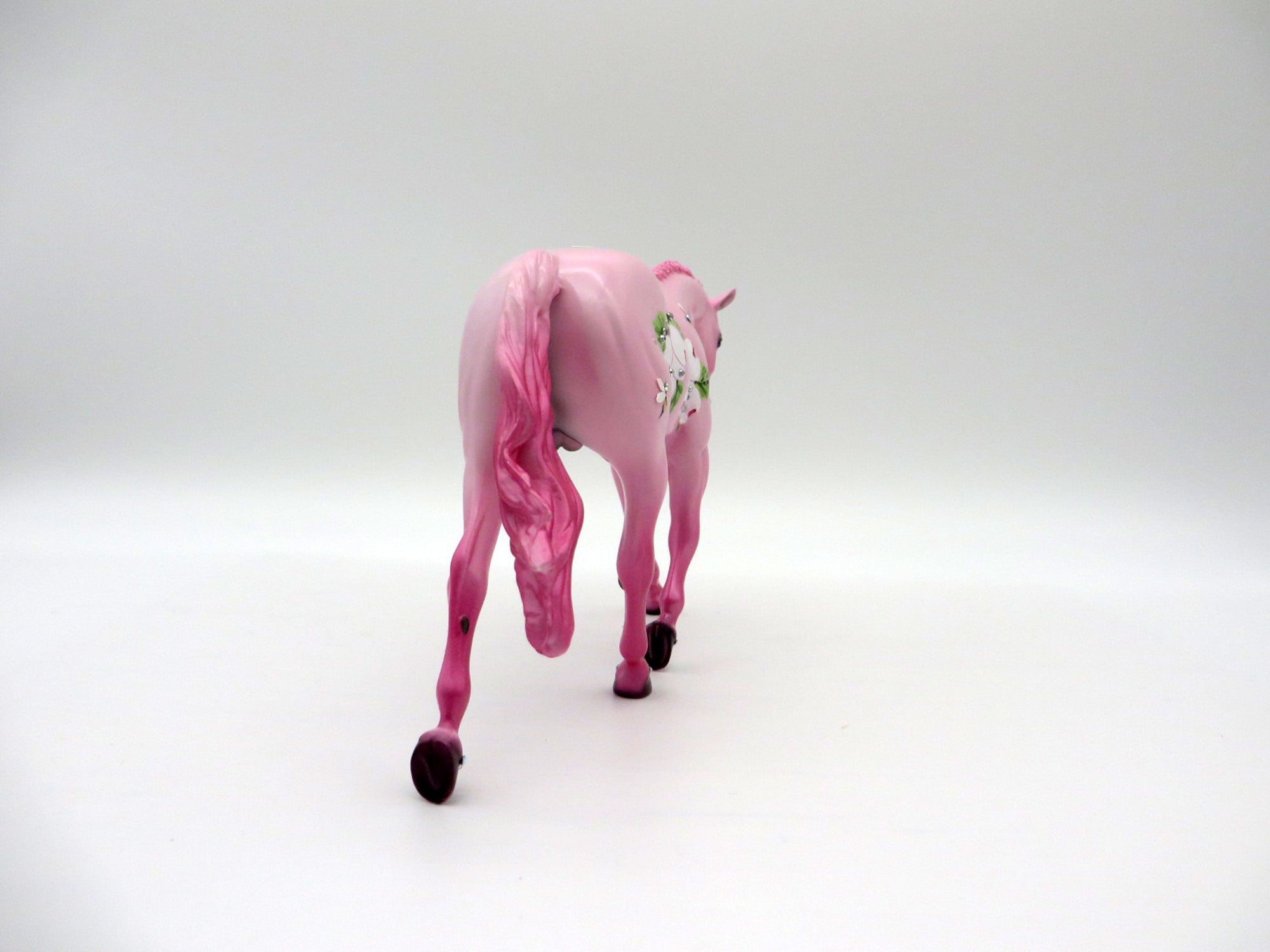 Bees and Blossoms-OOAK Decorative Deco Warmblood Pebbles SHCF 2021