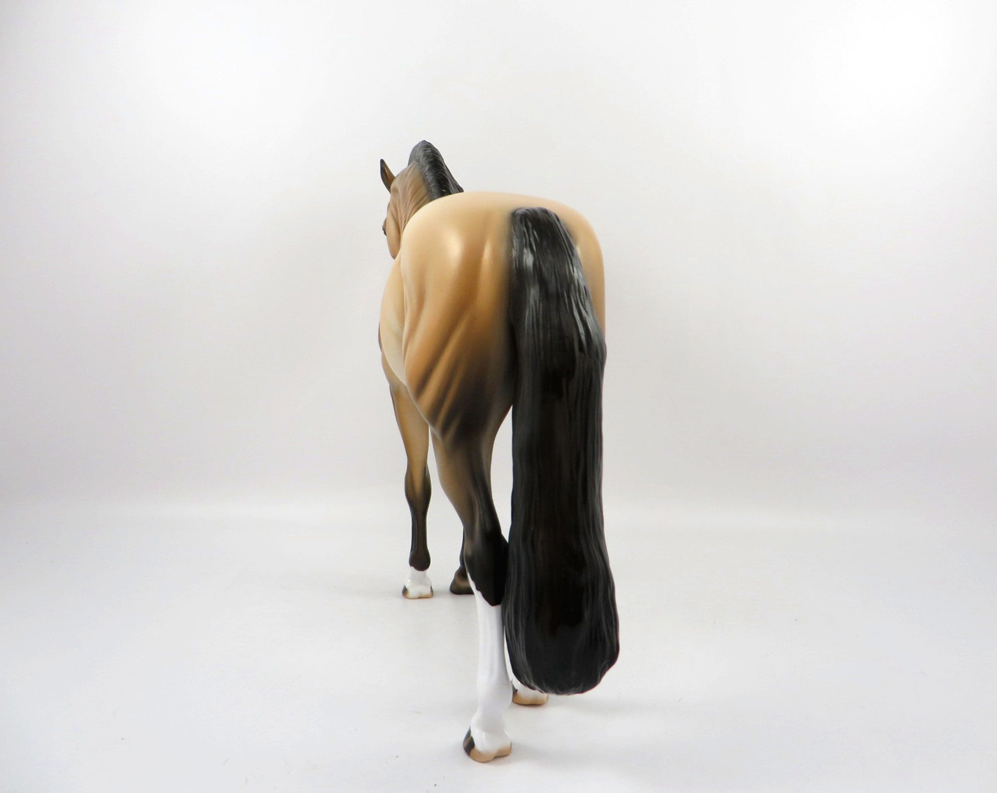 Fionn-OOAK Buckskin Andalusian Painted By Dawn Quick 4/13/21