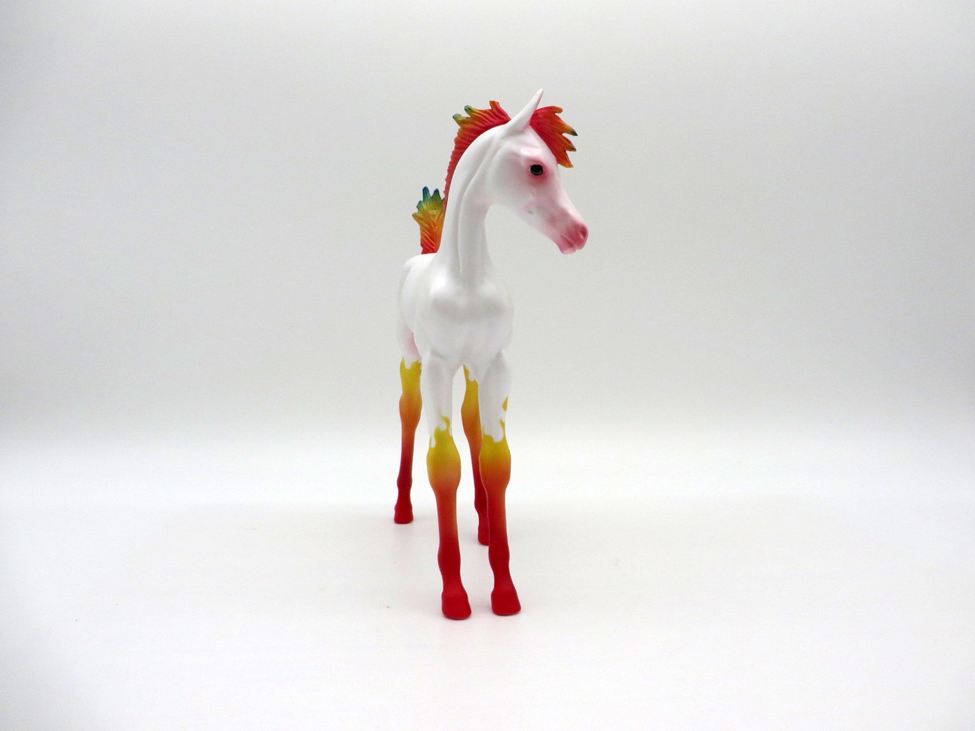 Fire-OOAK Foal Decorator Painted By Jas EQ 21
