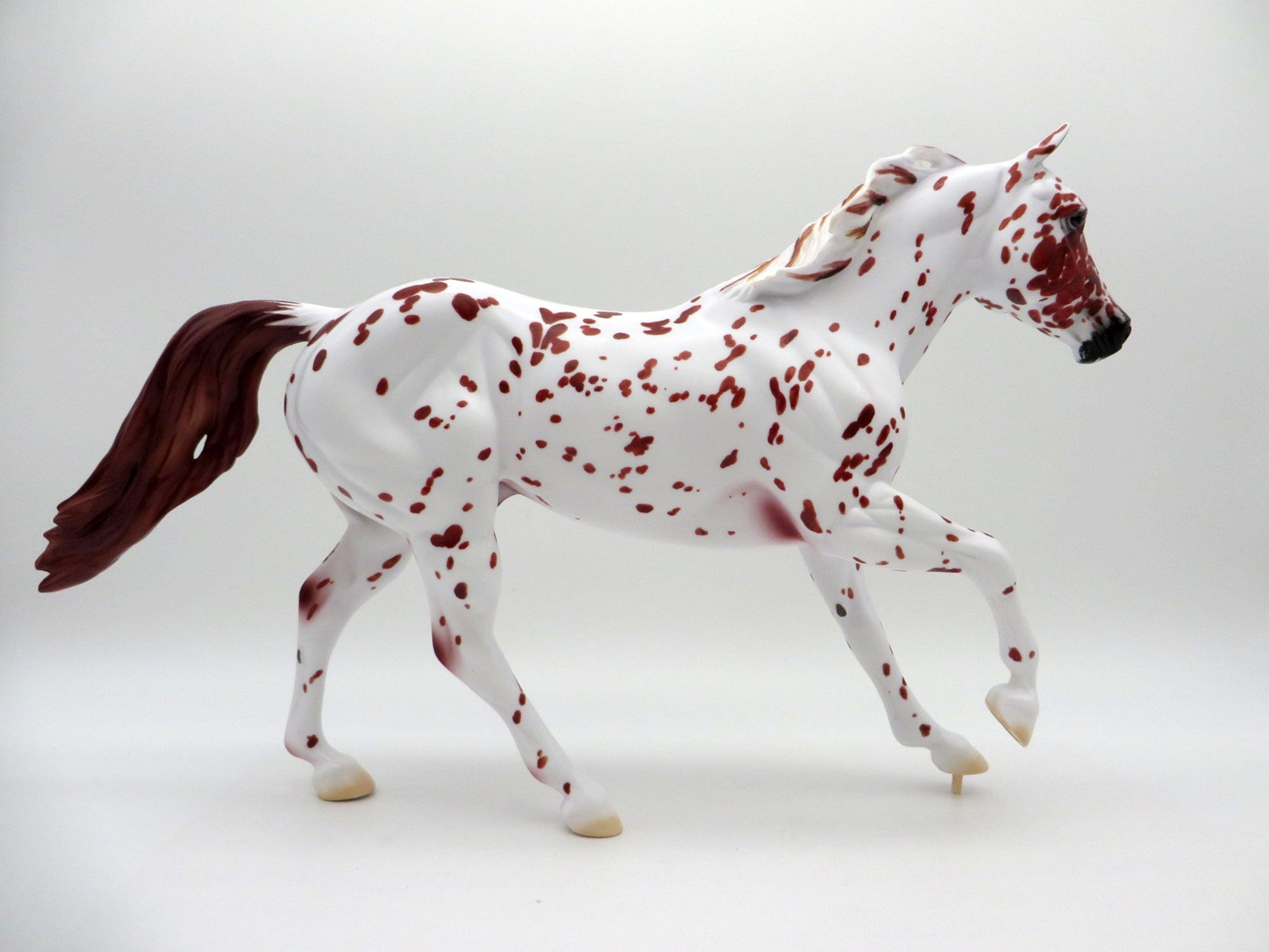 Firehouse-OOAK Leopard Appaloosa Foundation Quarter Horse By Jas Fanning EQ 2021