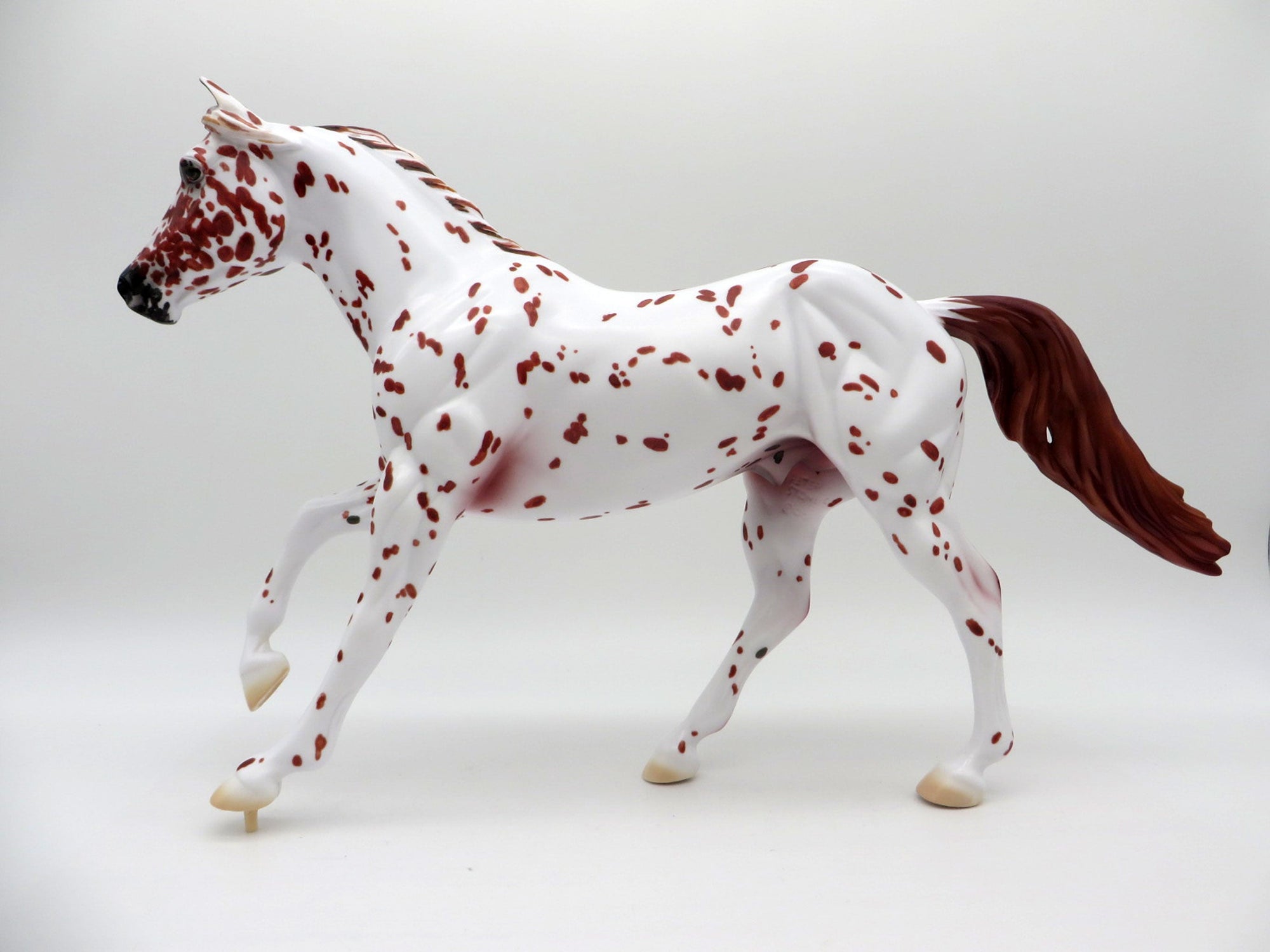 Firehouse-OOAK Leopard Appaloosa Foundation Quarter Horse By Jas Fanning EQ 2021