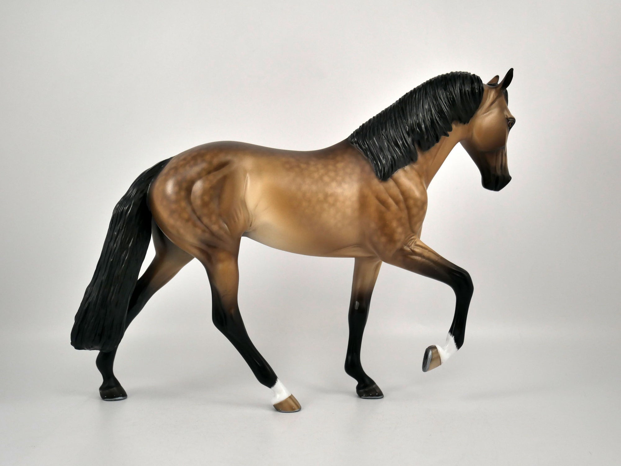 Fireside-OOAK Buckskin TWH By Sheryl Leisure 12/21/20