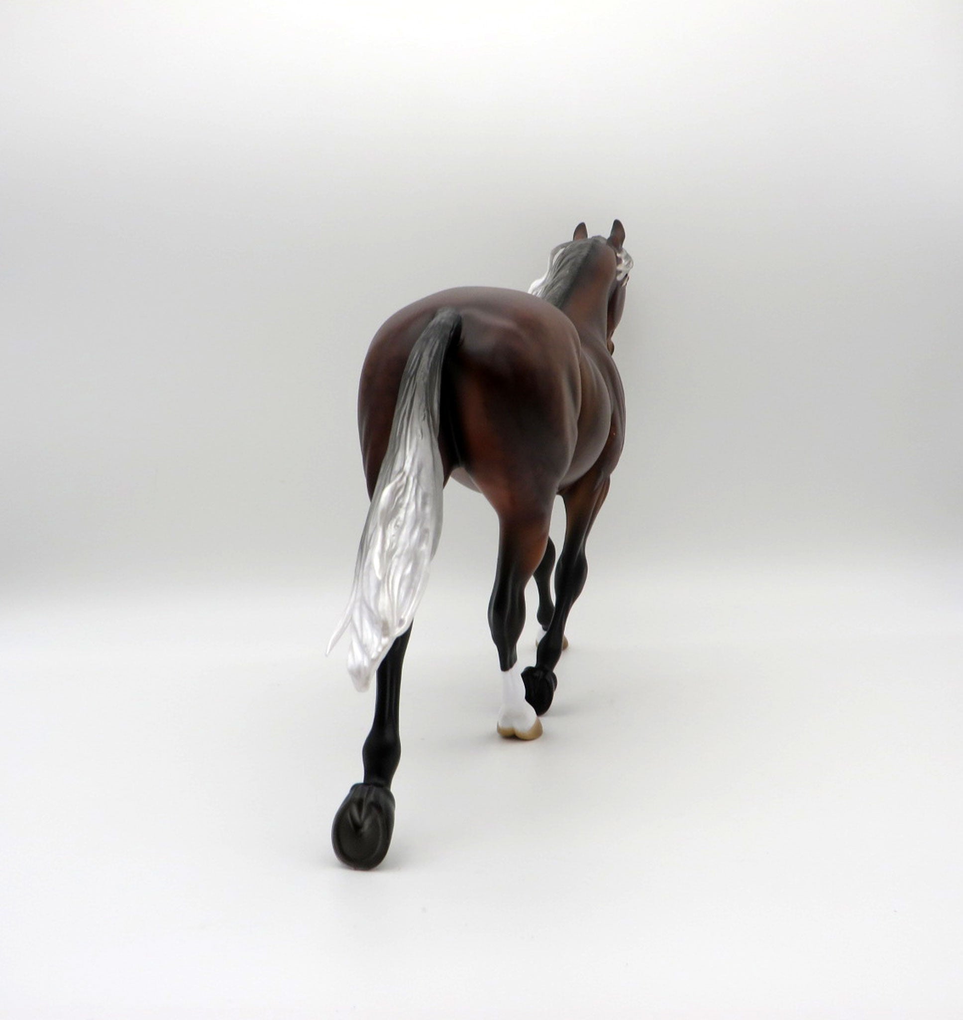 Francis-OOAK Dapple Silver Bay Palouse Painted By Audrey Dixon EQ 21