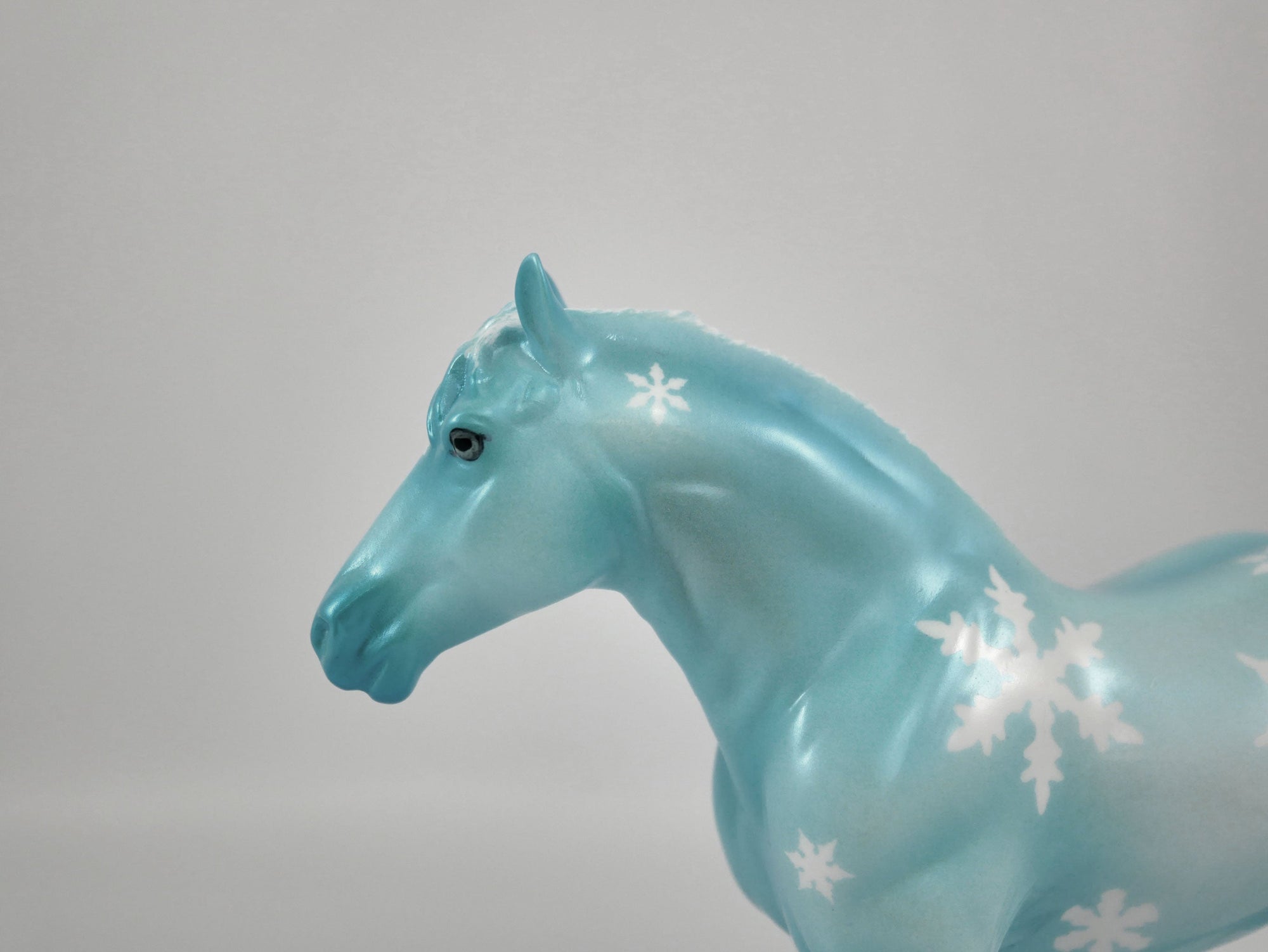 Frore-OOAK Snowflake Trotting Draft Pebbles 12/16/20