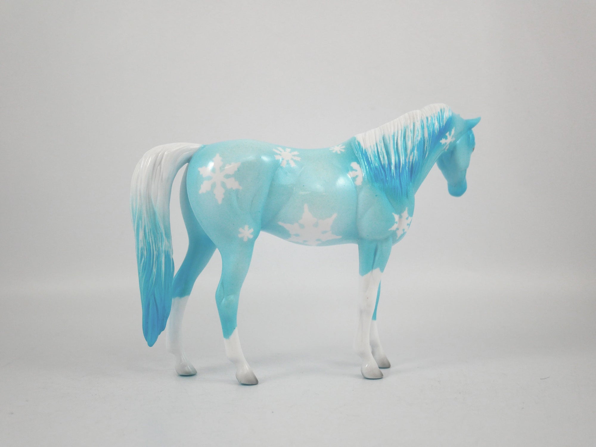 FROSTED FLAKES-OOAK SNOWFLAKE DECORATOR PEBBLES ARABIAN BY ELLEN ROBBINS 12/22/20