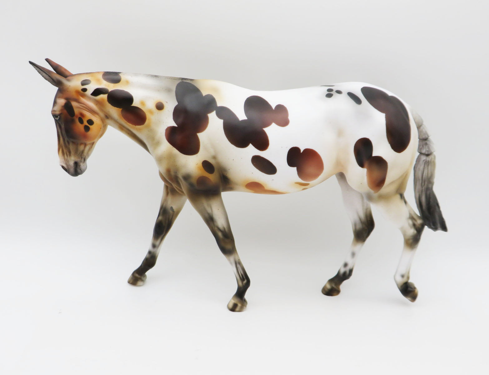 Fruit Cake - LE 30 - Loud Appaloosa Mule By Julie Kiem - Christmas Tails 2022 - CT22