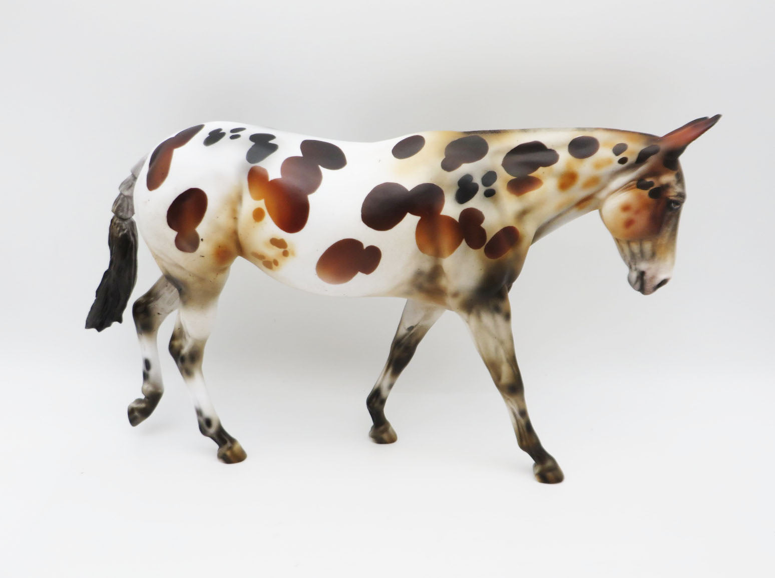Fruit Cake - LE 30 - Loud Appaloosa Mule By Julie Kiem - Christmas Tails 2022 - CT22