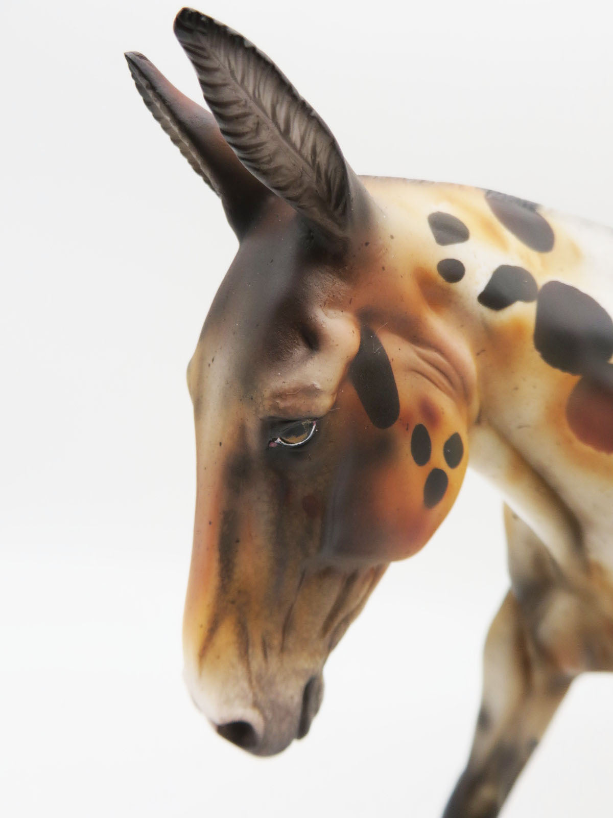 Fruit Cake - LE 30 - Loud Appaloosa Mule By Julie Kiem - Christmas Tails 2022 - CT22