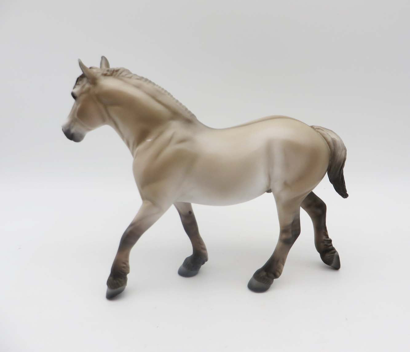 Fur Class Mail -OOAK - Valentine Decorator Pony Draft Pebbles By Jess Hamill 2/14/23