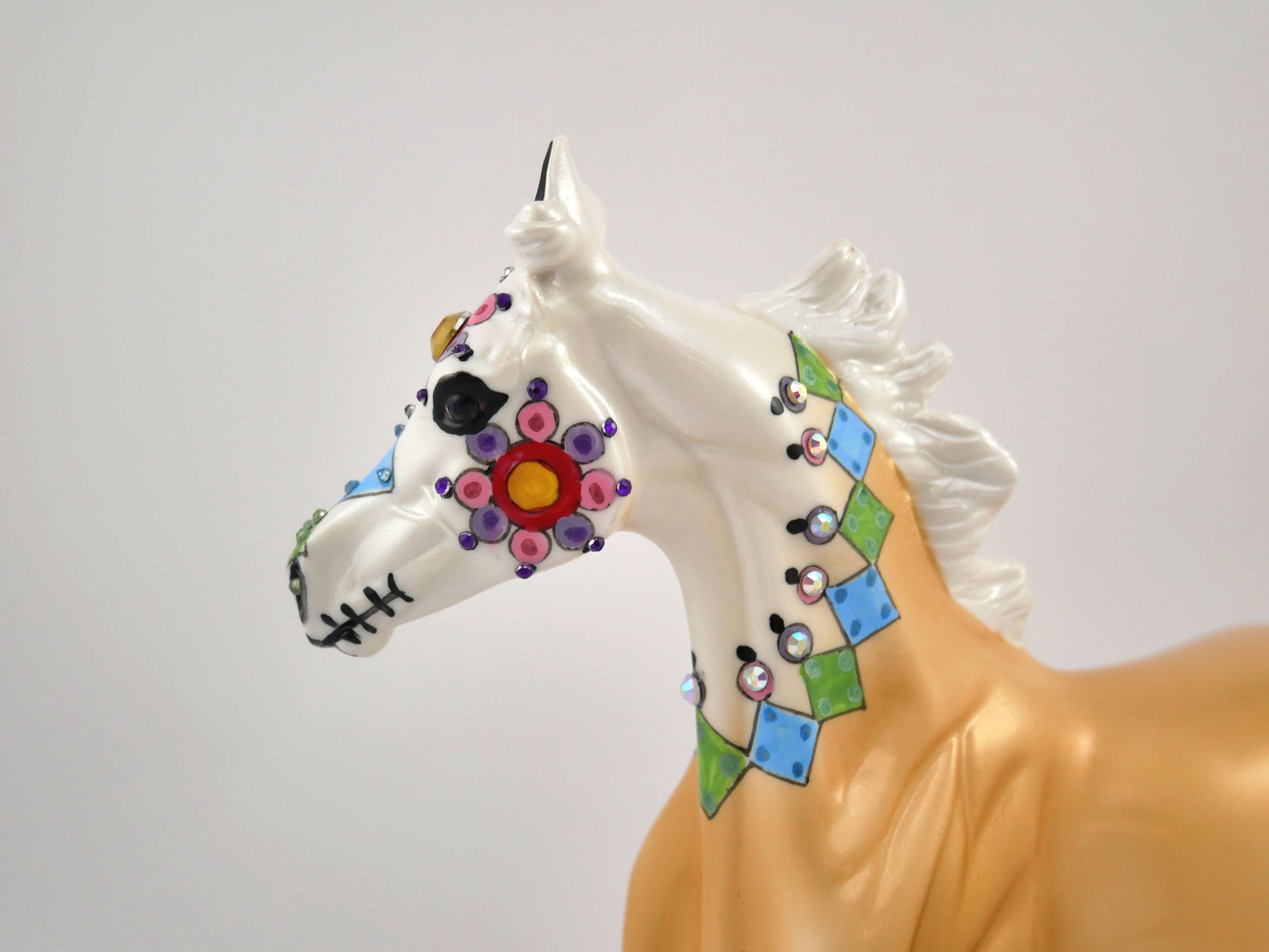 Gemma-OOAK Sugar Skull Yearling Sugar Skull by Dawn Quick MM 2020