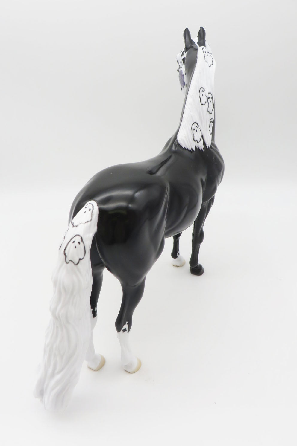 Graveyard Ghoul - Morgan Sugar Skull Decorator with Bling Added Painted by Jess Hamill - MM22