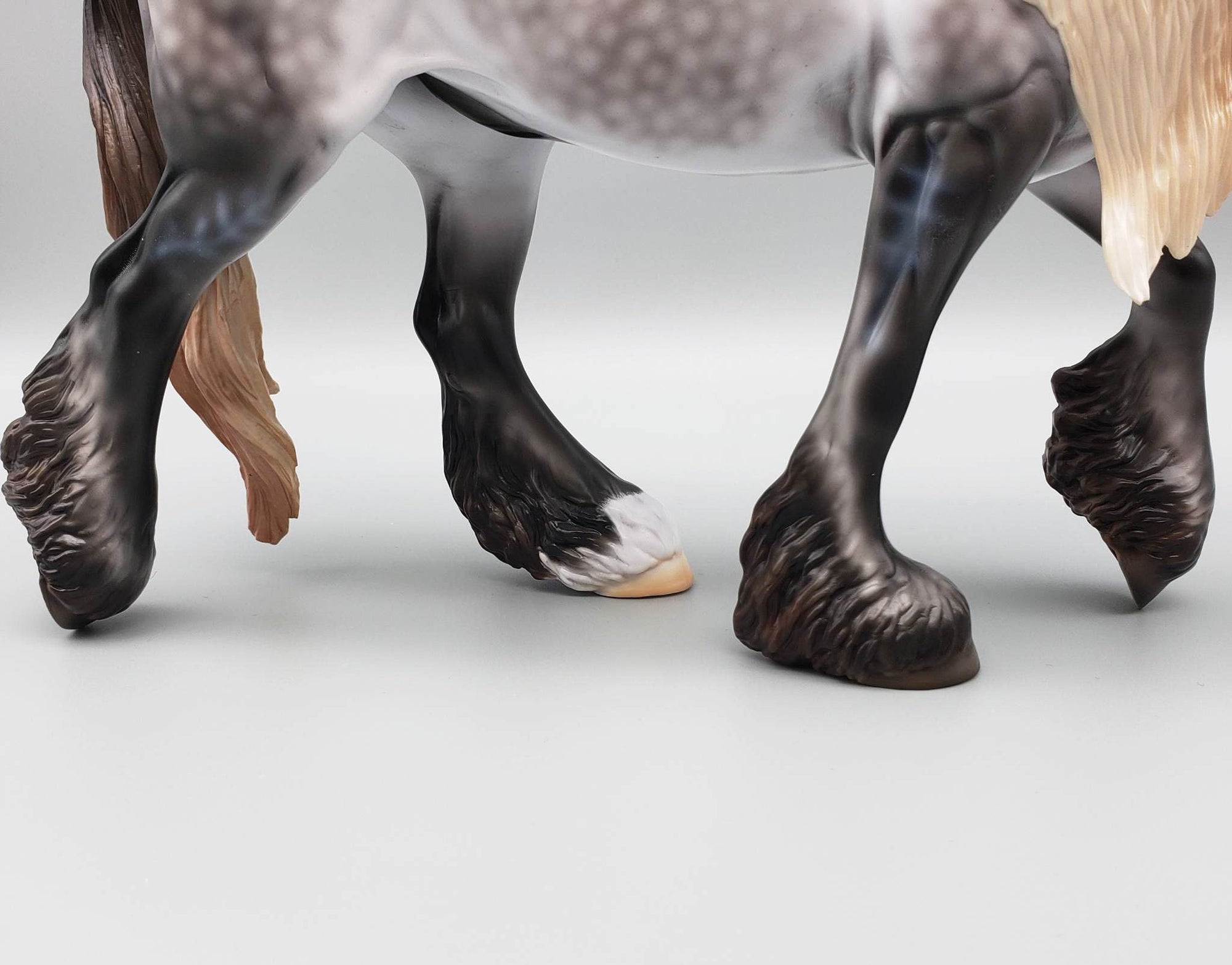 Sample of Galloway - Dappled Rose Grey Fell Pony on the Cob Mold By Ashley Palmer