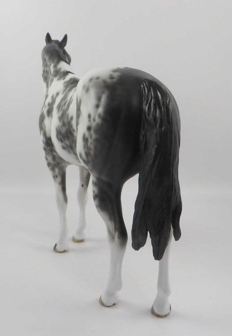 Gamma Jack-OOAK Black Sabino ISH Painted By Sheryl Leisure 2/21