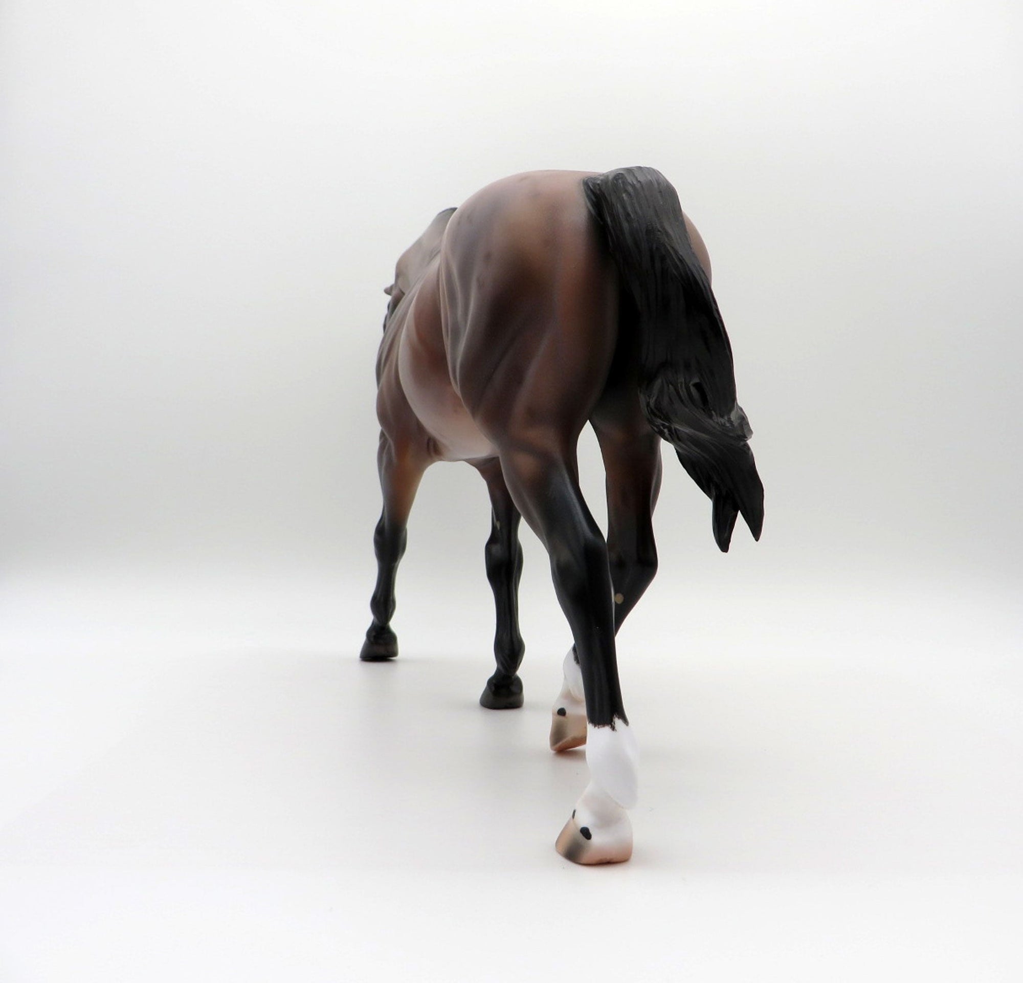 Ganges-OOAK Bay Roan Irish Drafter By Caroline Boydston 4/5/21