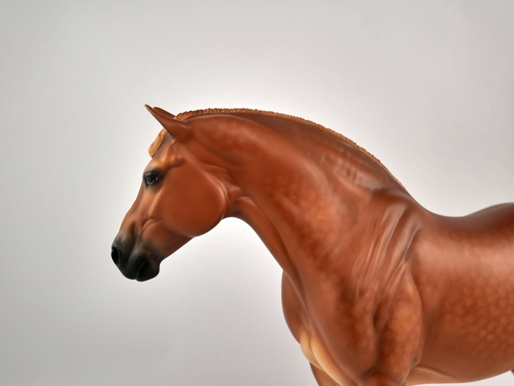 Garland-OOAK Dapple Chestnut Heavy Draft Mare By Sheryl Leisure 2/15/20